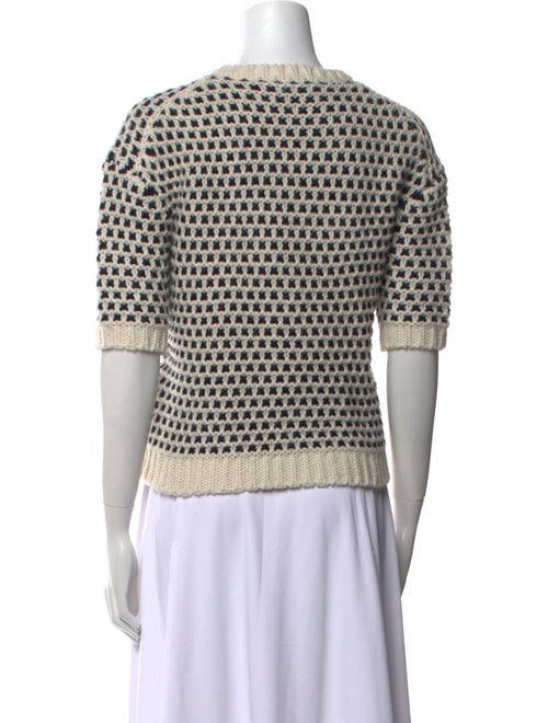 By Malene Birger Printed Crew Neck Sweater
