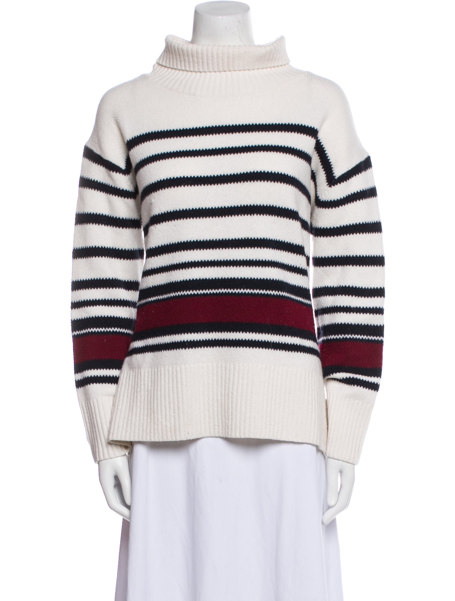 By Malene Birger Merino Wool Striped Sweater