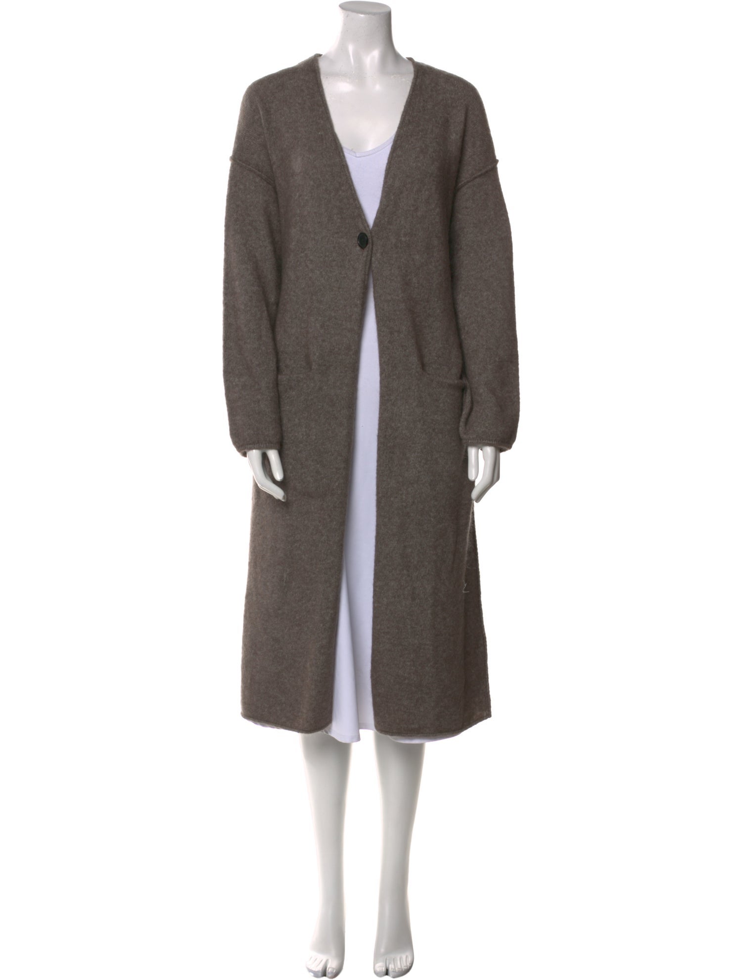 By Malene Birger Wool Open Front Sweater