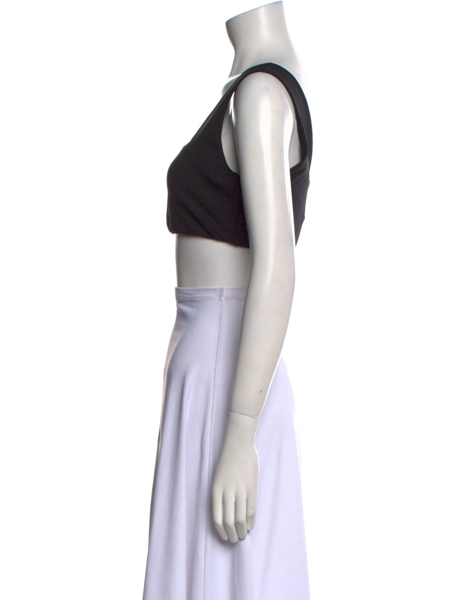 By Malene Birger Square Neckline Sleeveless Crop Top w/ Tags