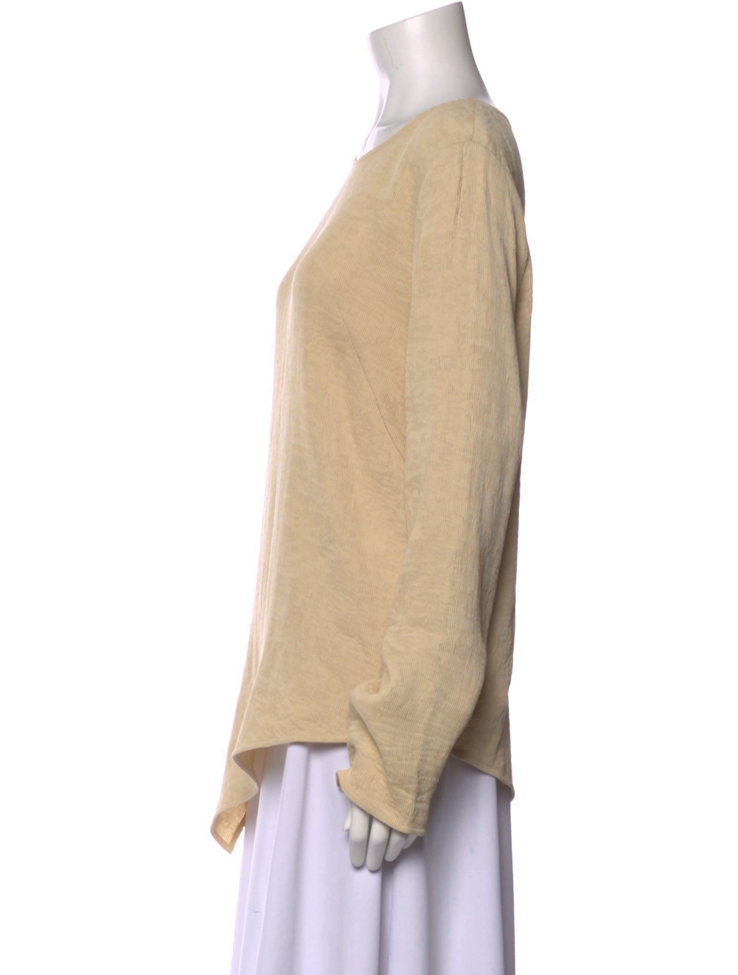 By Malene Birger Bateau Neckline Long Sleeve Sweatshirt