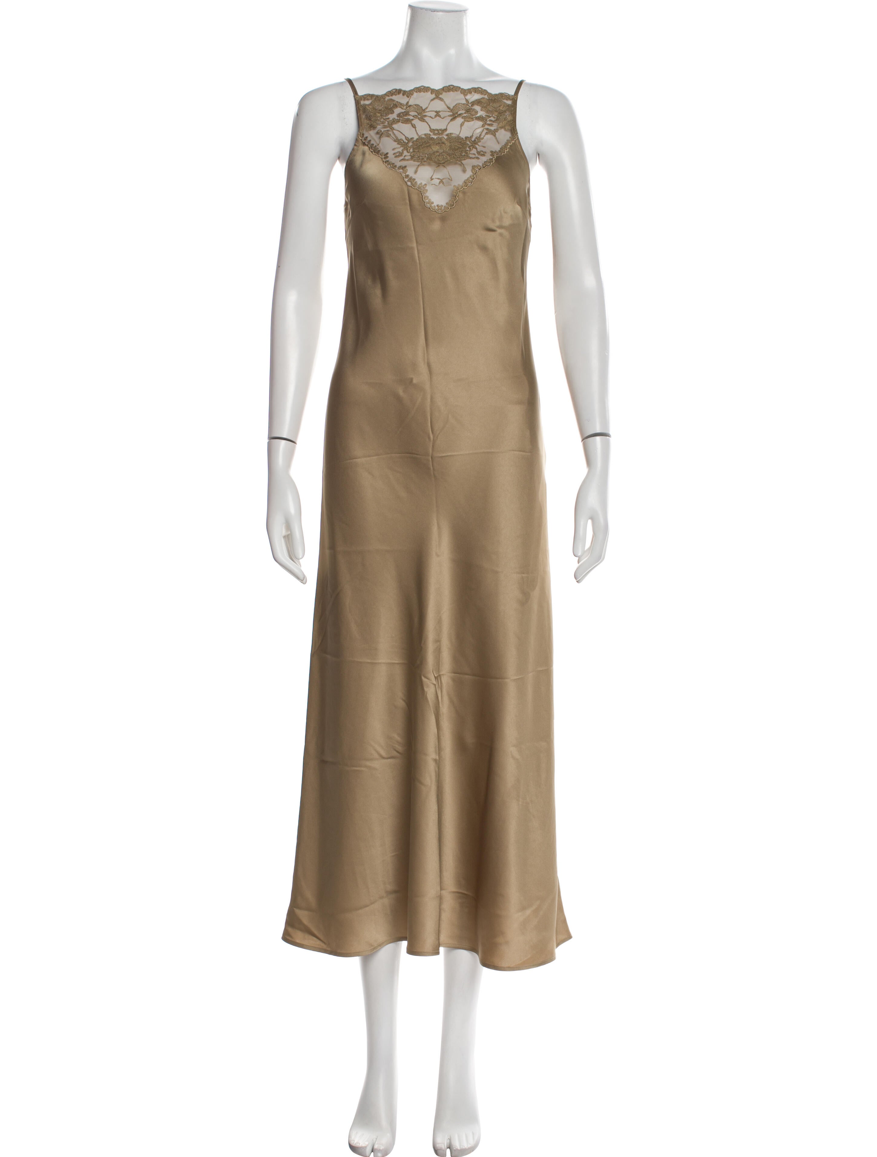 By Malene Birger Satin Long Dress