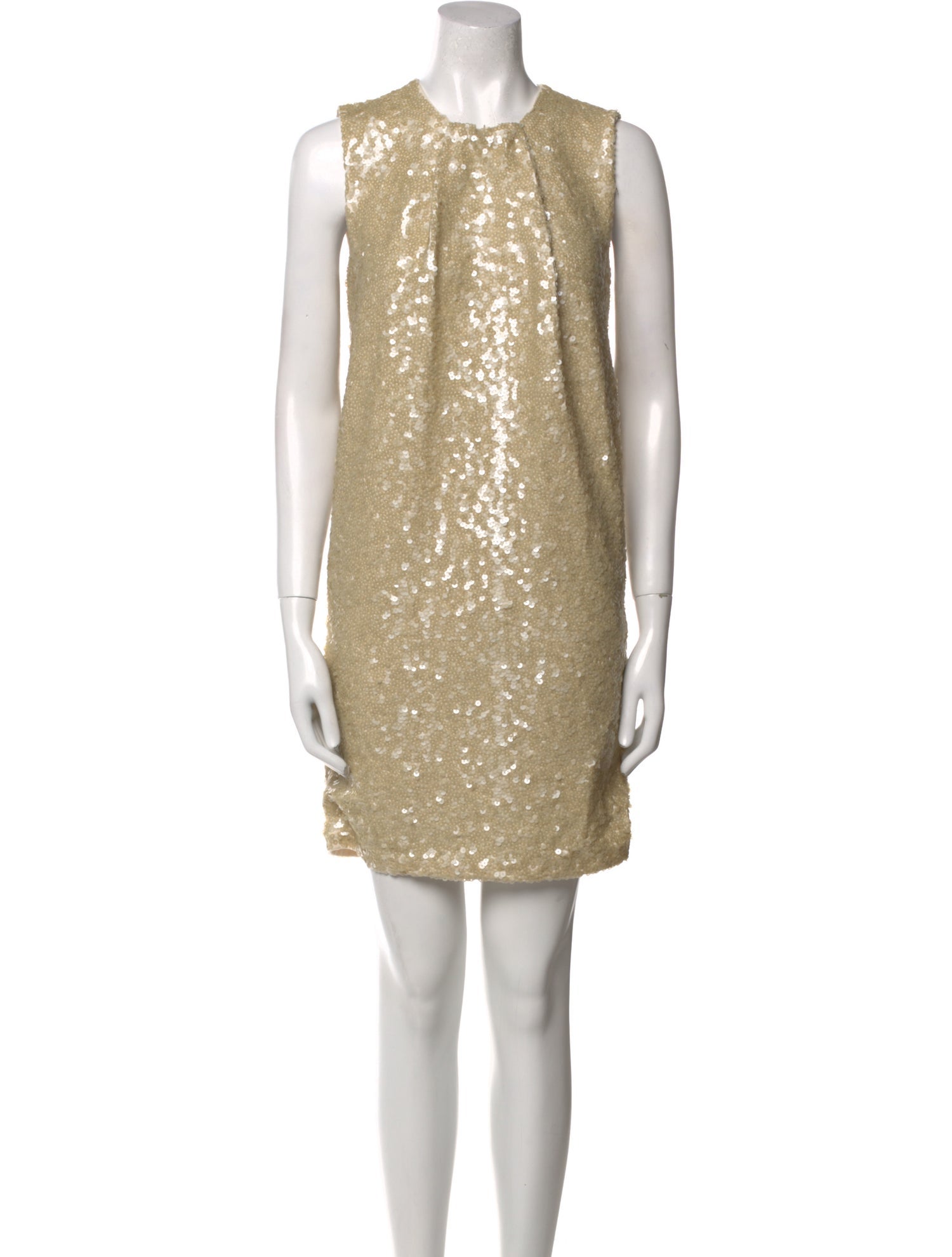 By Malene Birger Crew Neck Mini Dress