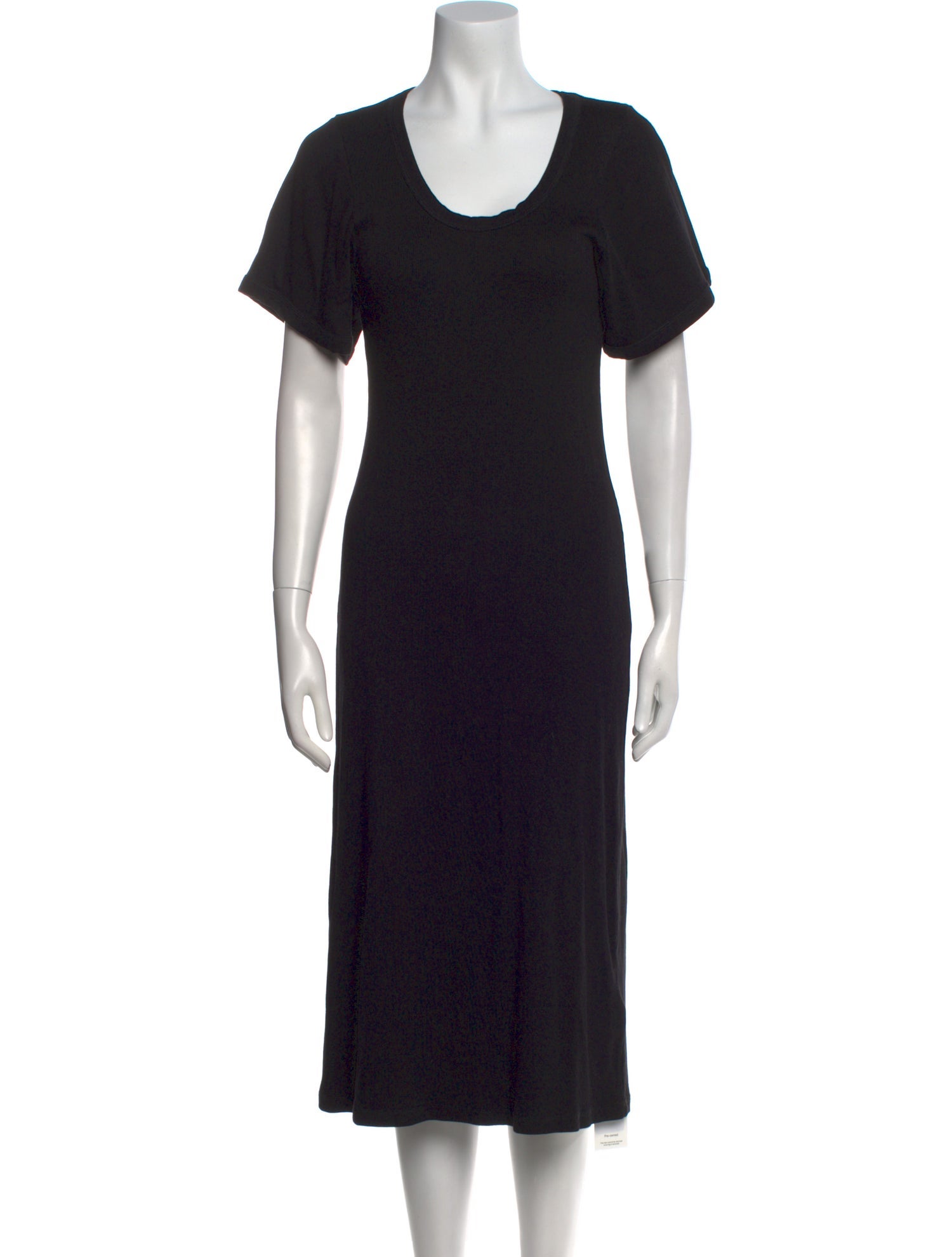 By Malene Birger Scoop Neck Midi Length Dress