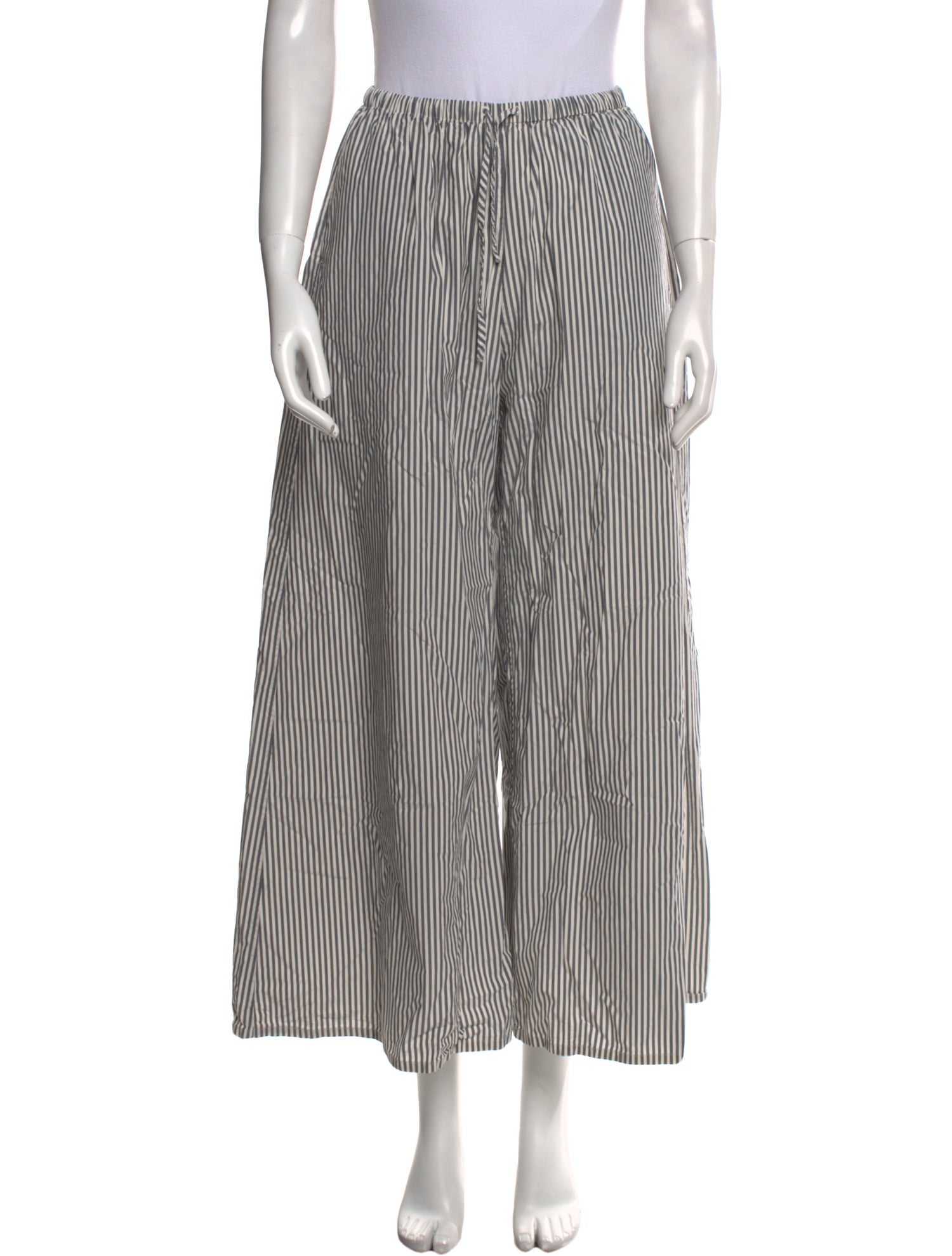 By Malene Birger Striped Wide Leg Pants