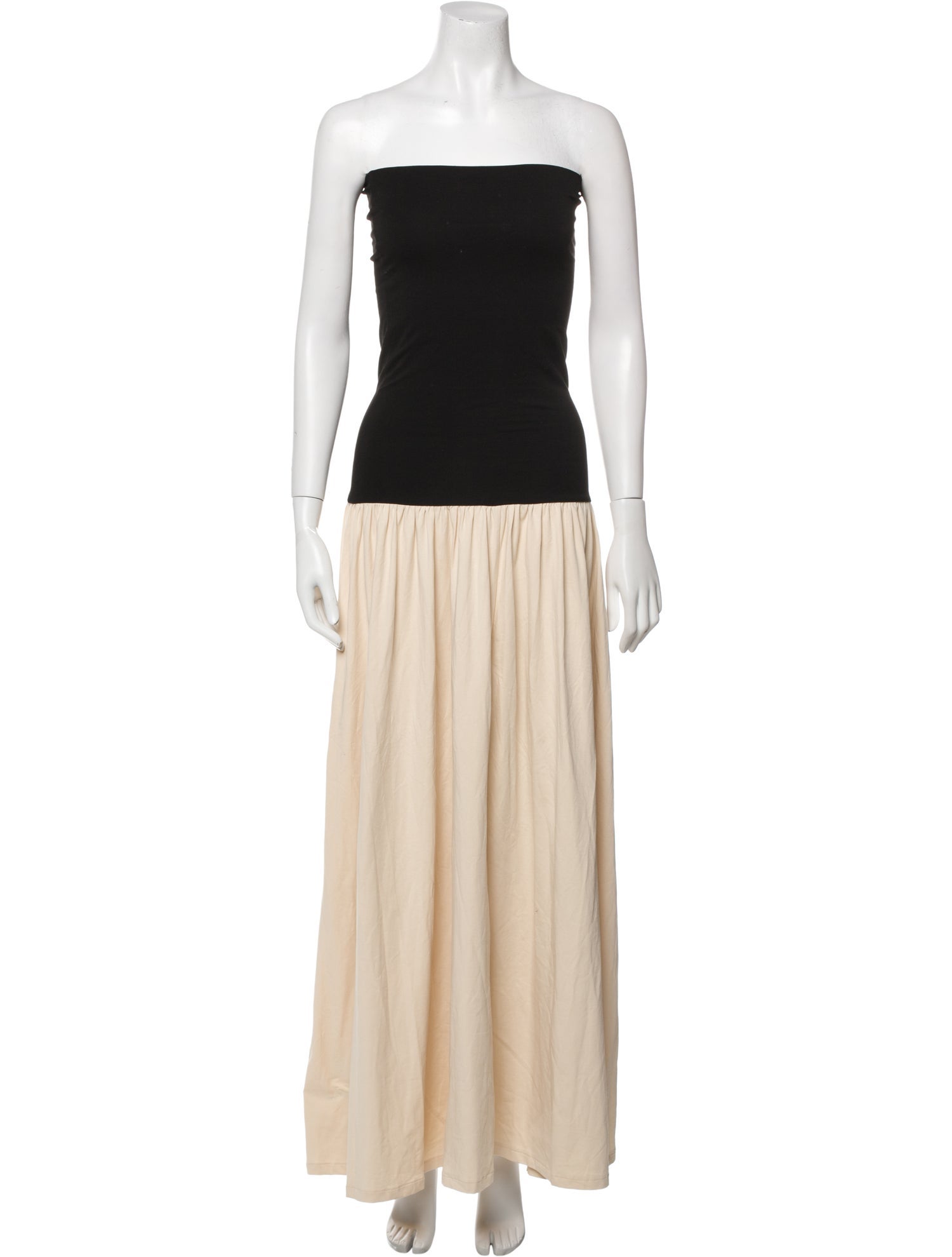 By Malene Birger Strapless Long Dress