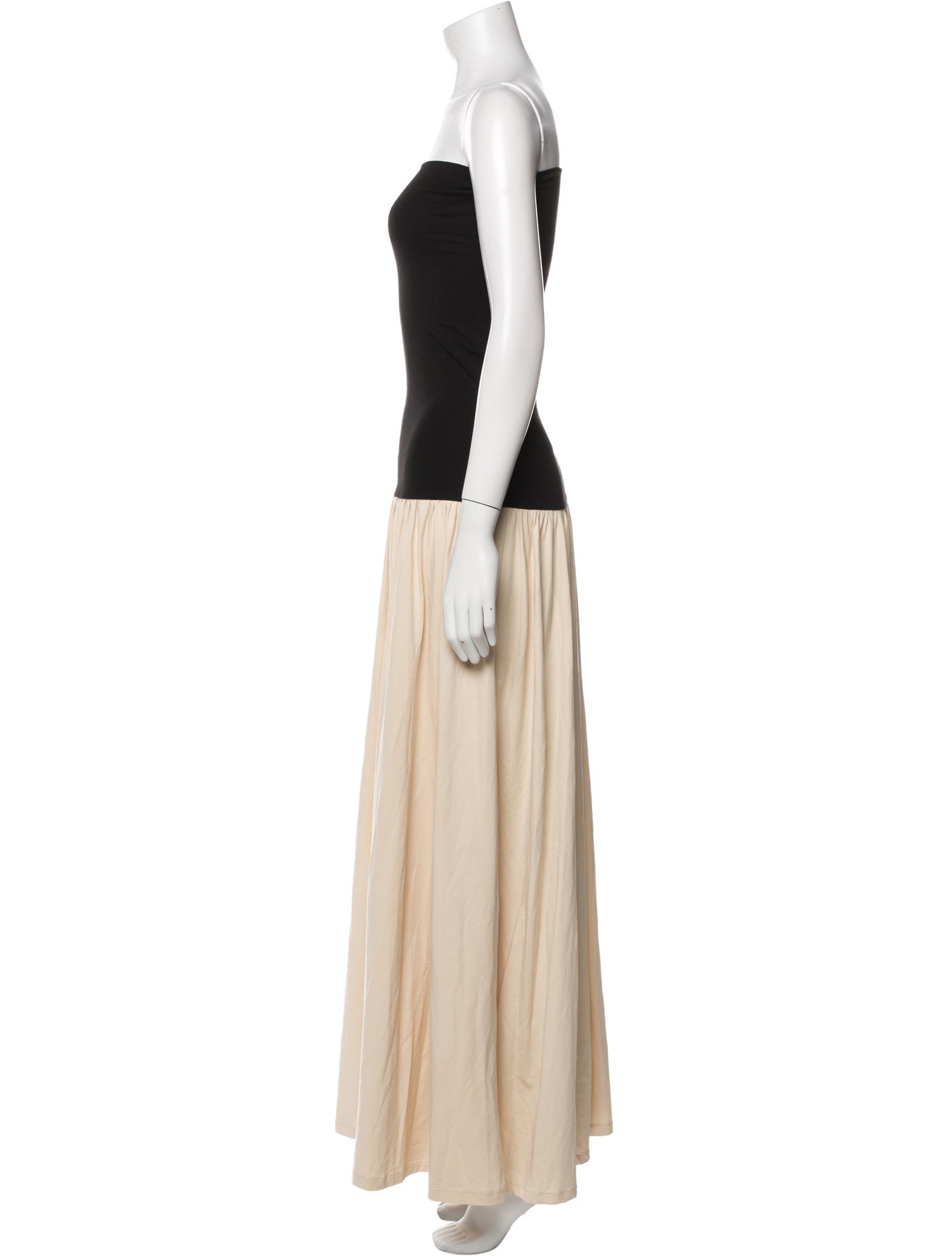 By Malene Birger Strapless Long Dress