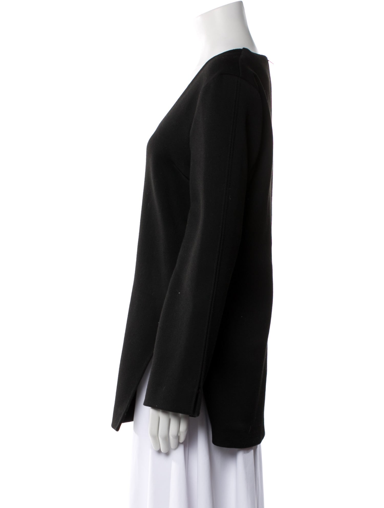 By Malene Birger V-Neck Long Sleeve Top