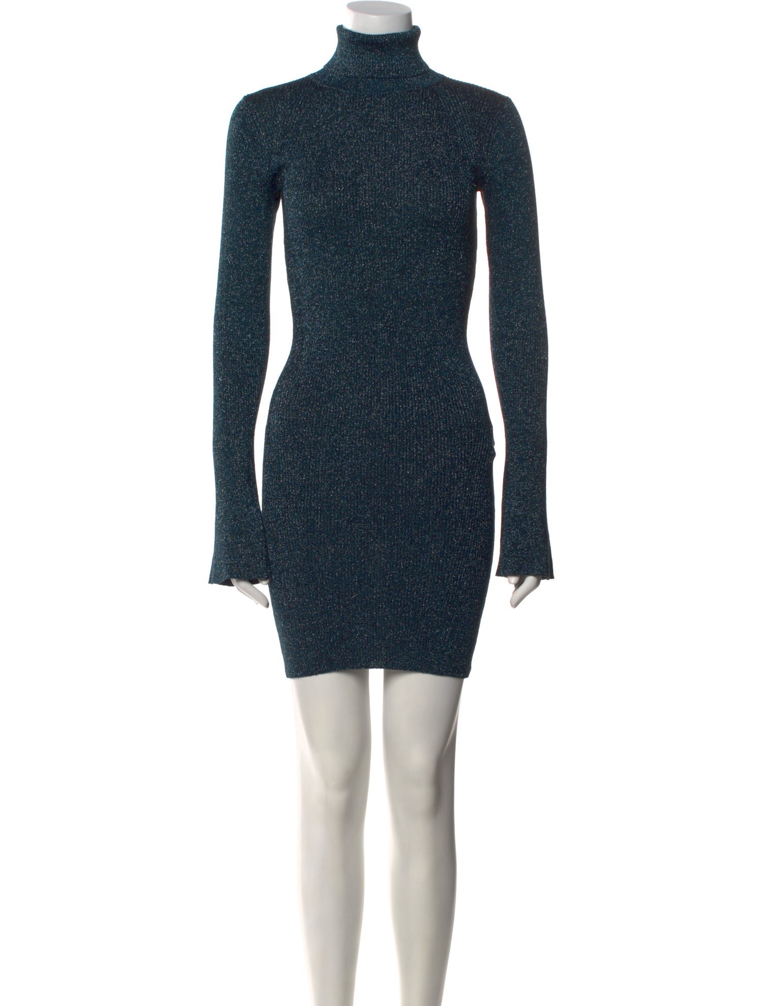 By Malene Birger Turtleneck Mini Dress