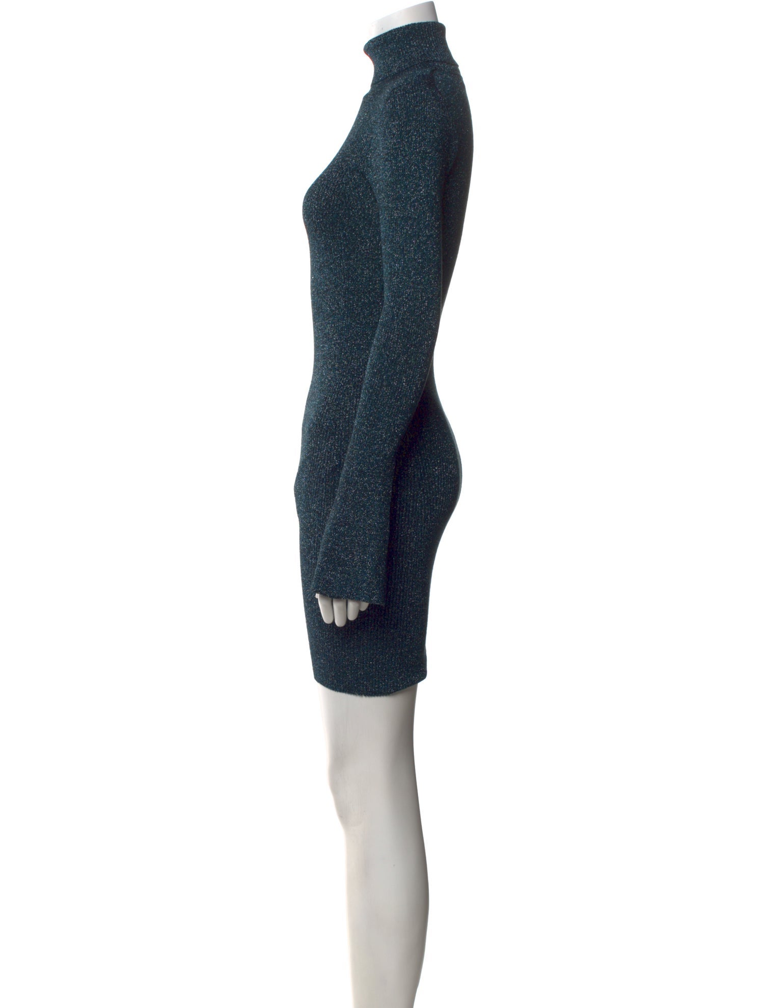 By Malene Birger Turtleneck Mini Dress