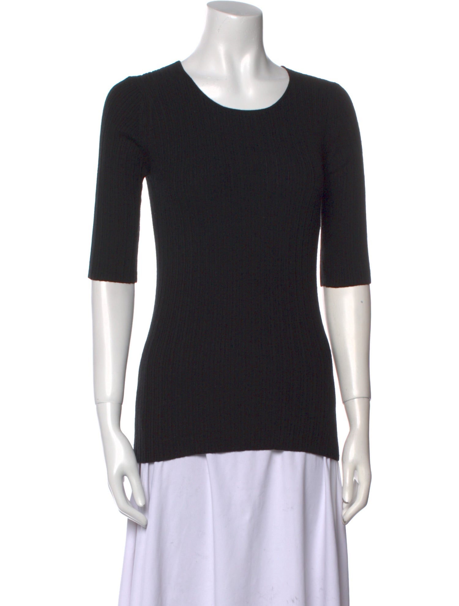 By Malene Birger Merino Wool Scoop Neck Sweater