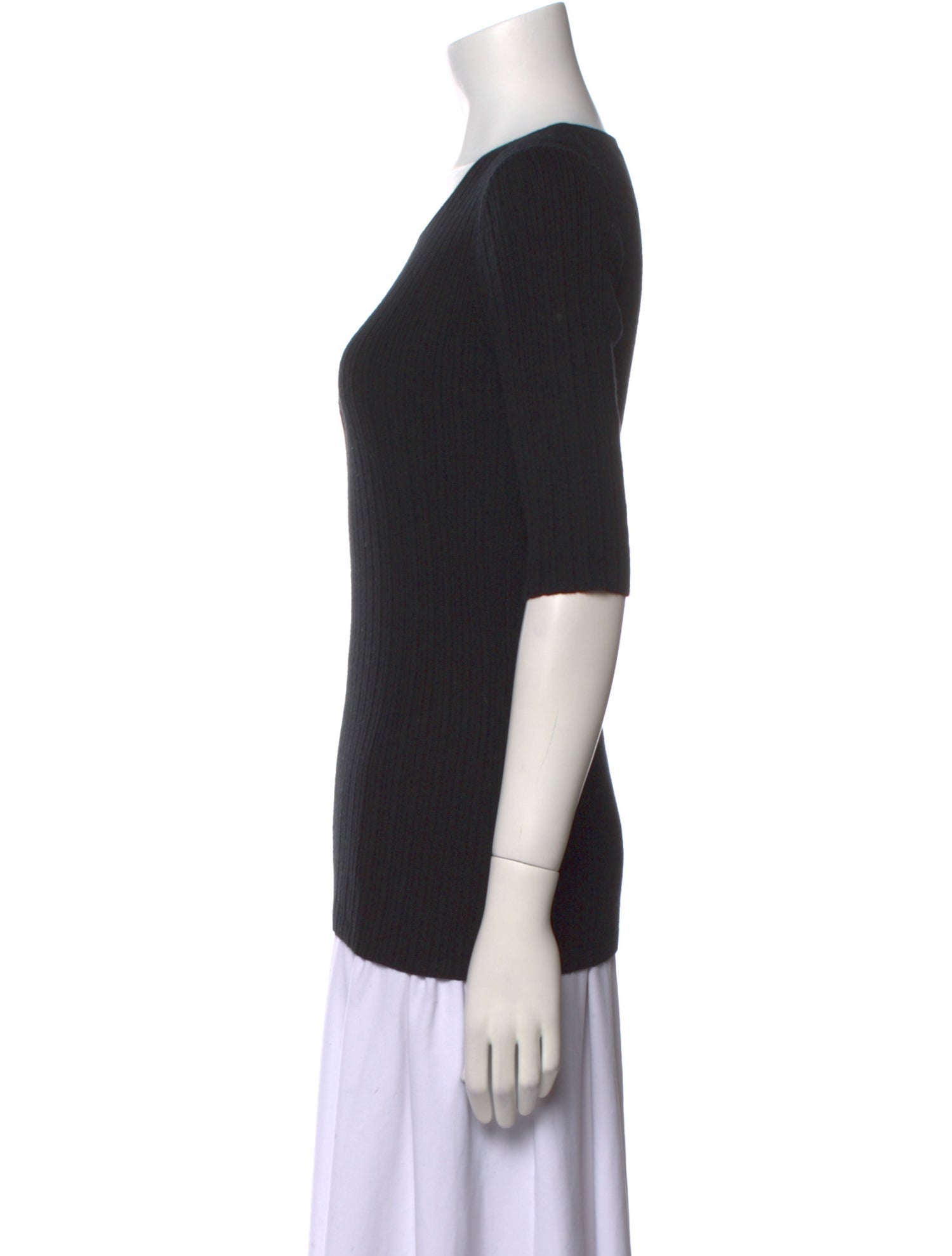 By Malene Birger Merino Wool Scoop Neck Sweater