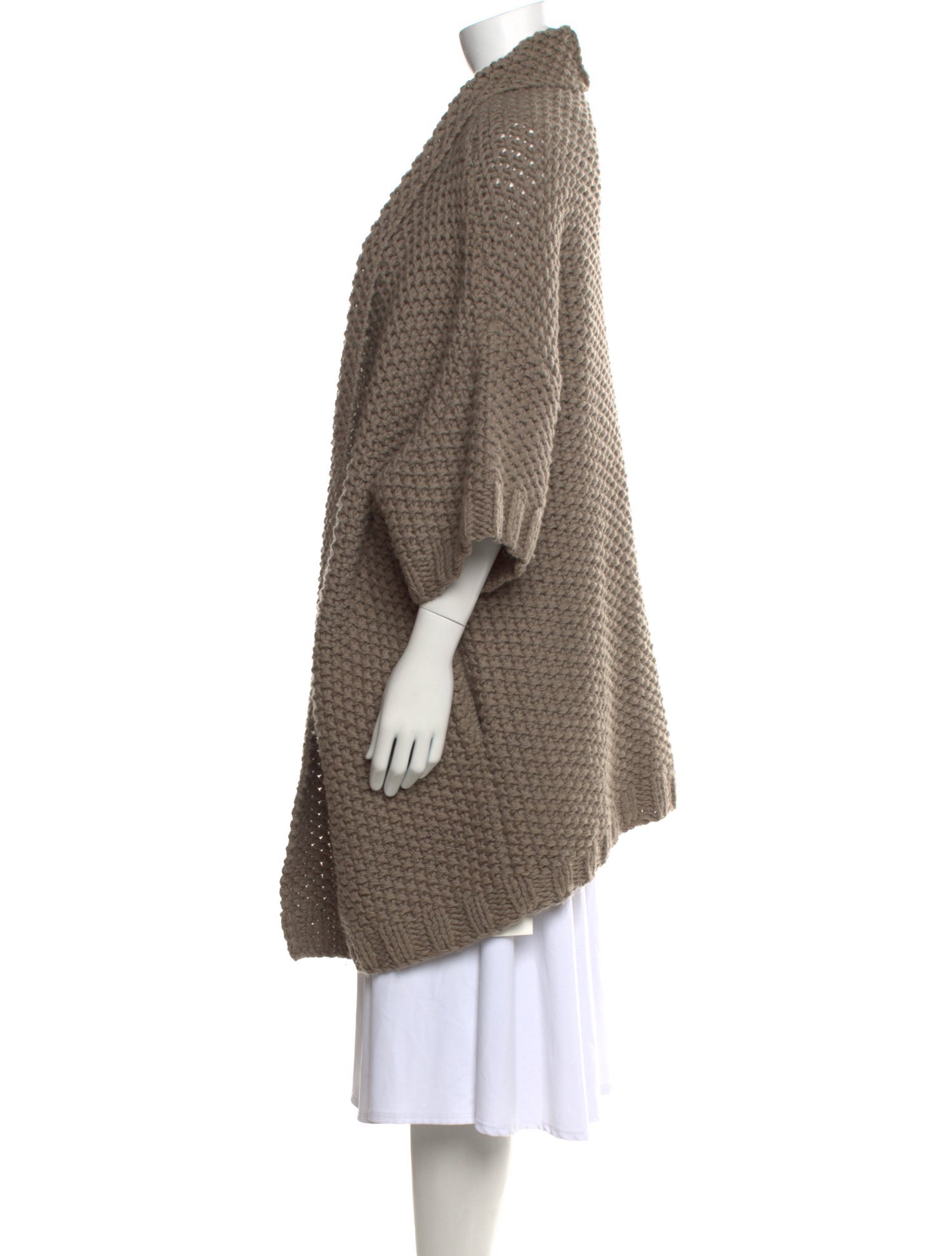 By Malene Birger Wool Open Front Sweater