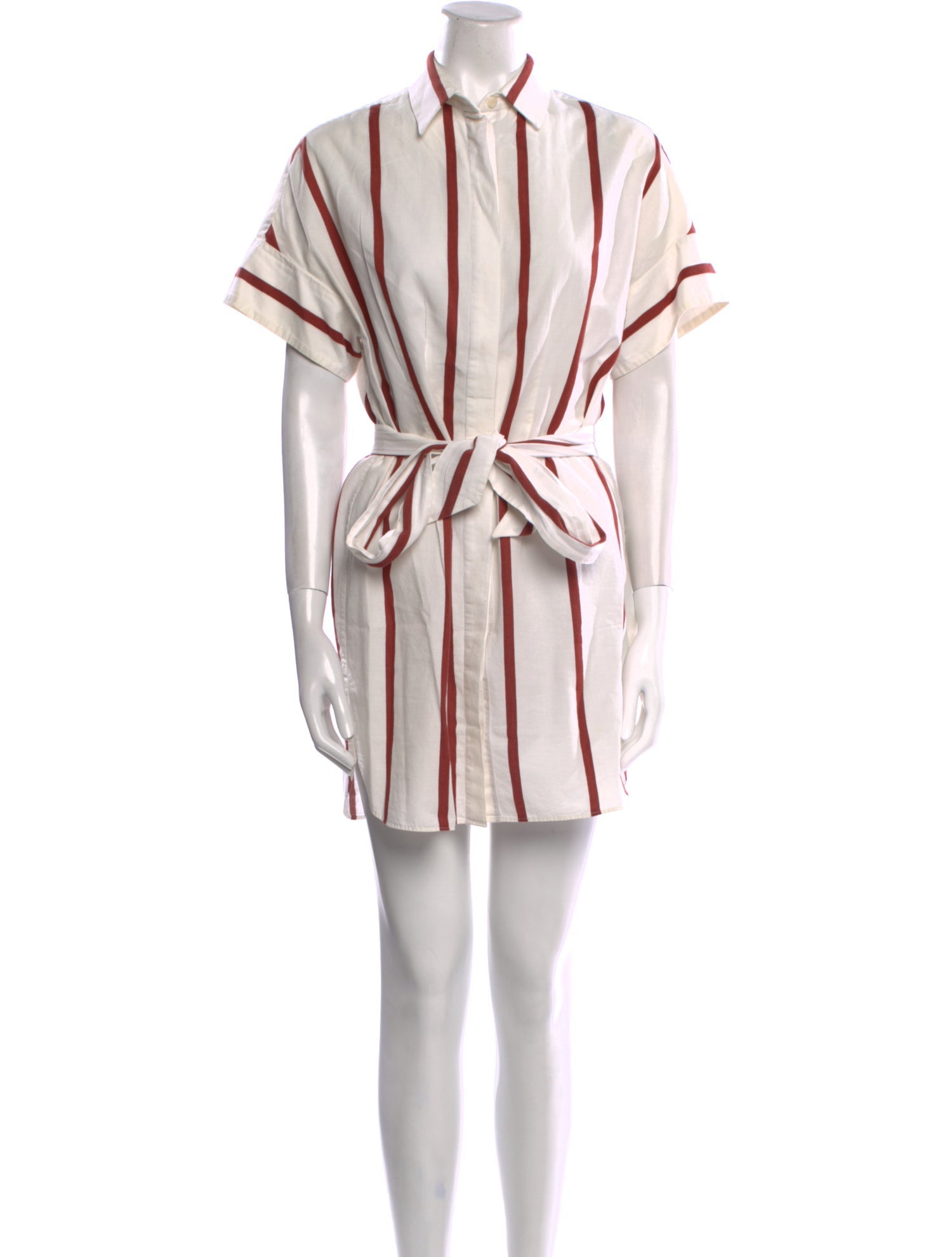 By Malene Birger Striped Mini Dress