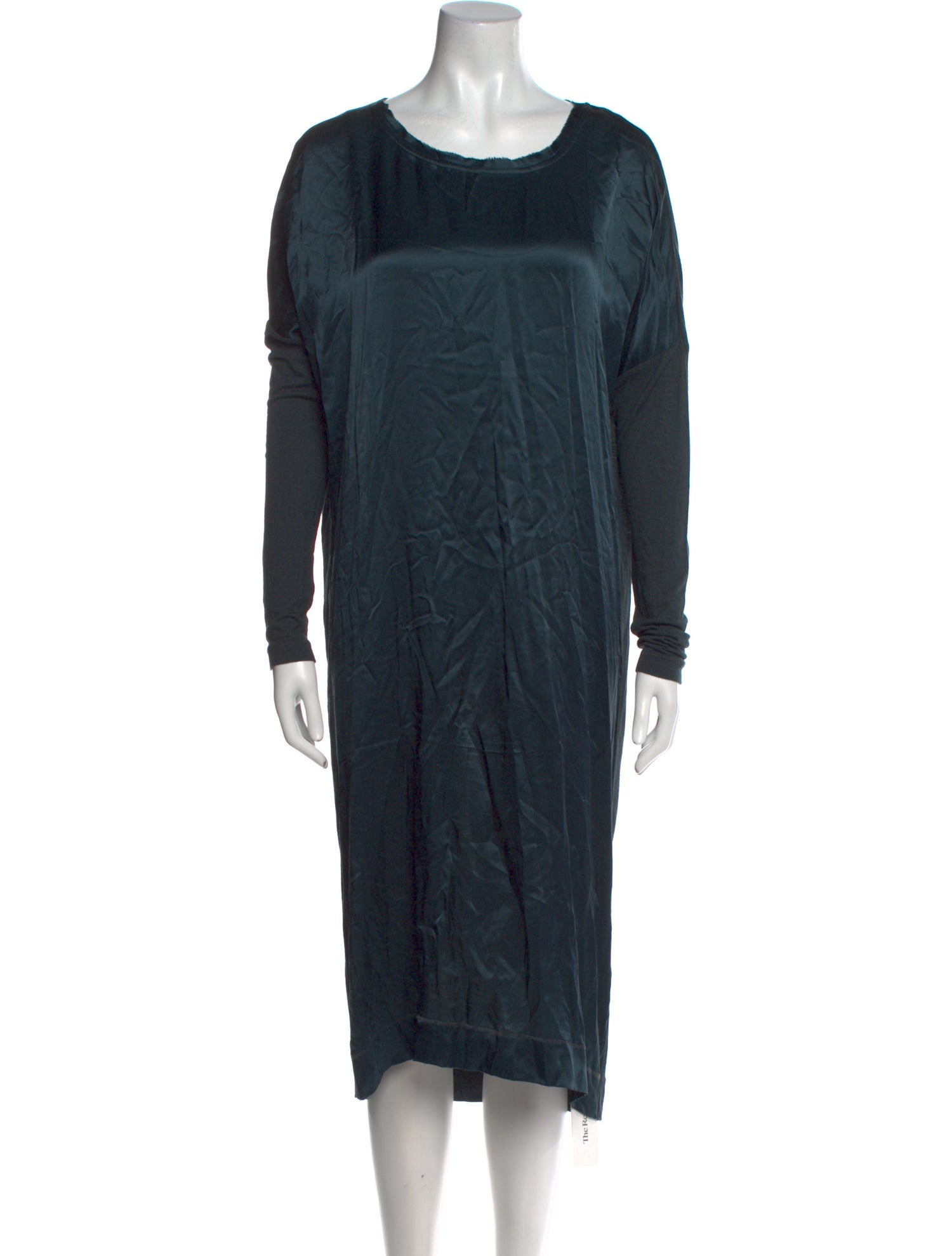 By Malene Birger Scoop Neck Midi Length Dress