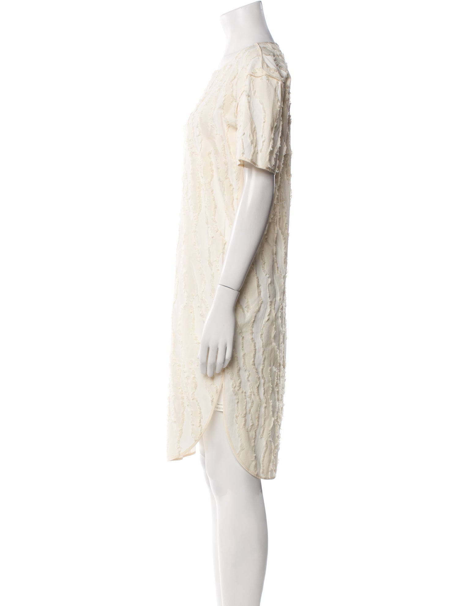 By Malene Birger Scoop Neck Knee-Length Dress