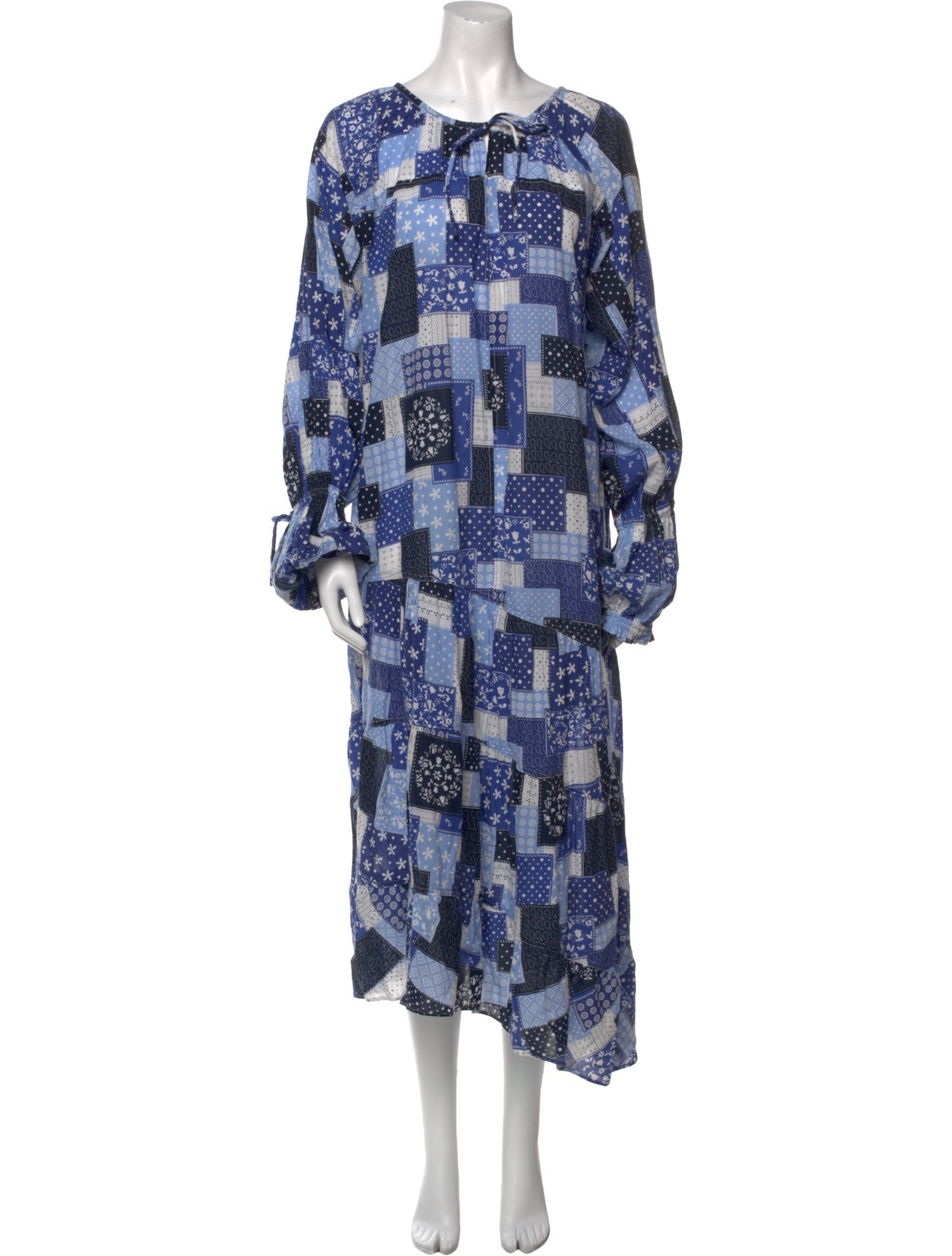 By Malene Birger Printed Long Dress