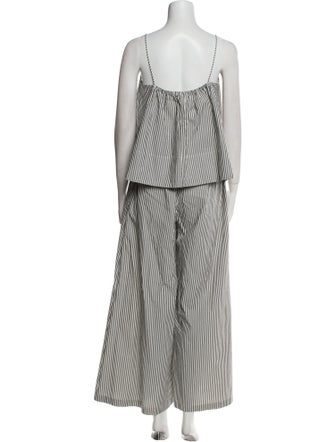 By Malene Birger Striped Ruffle Embellishment Set