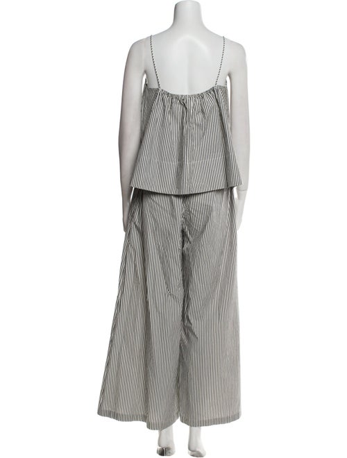 By Malene Birger Striped Ruffle Embellishment Set