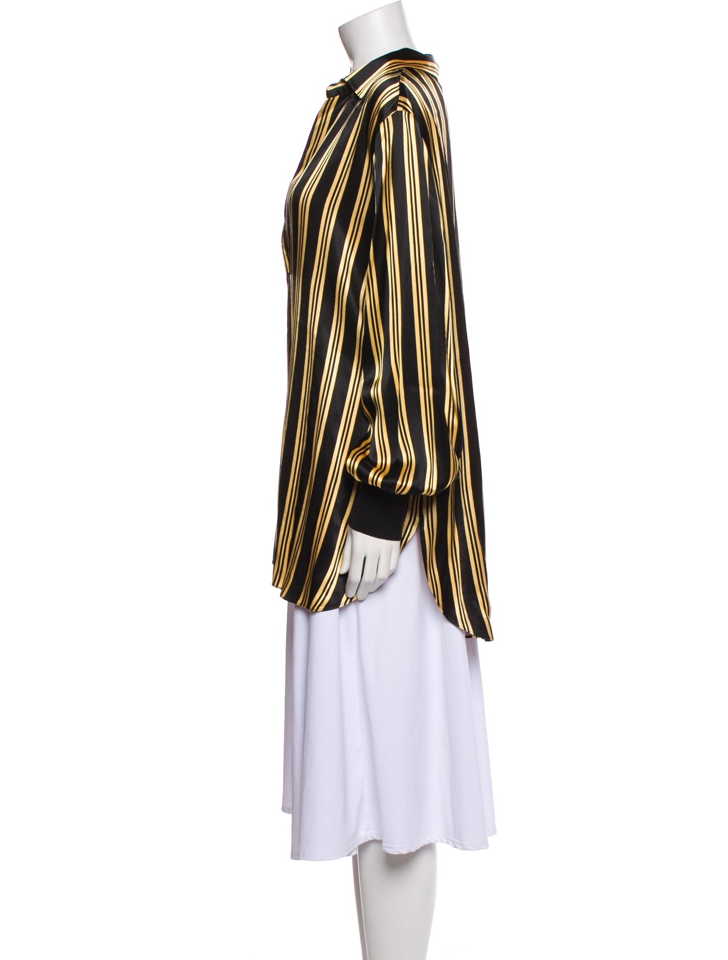By Malene Birger Striped V-Neck Tunic