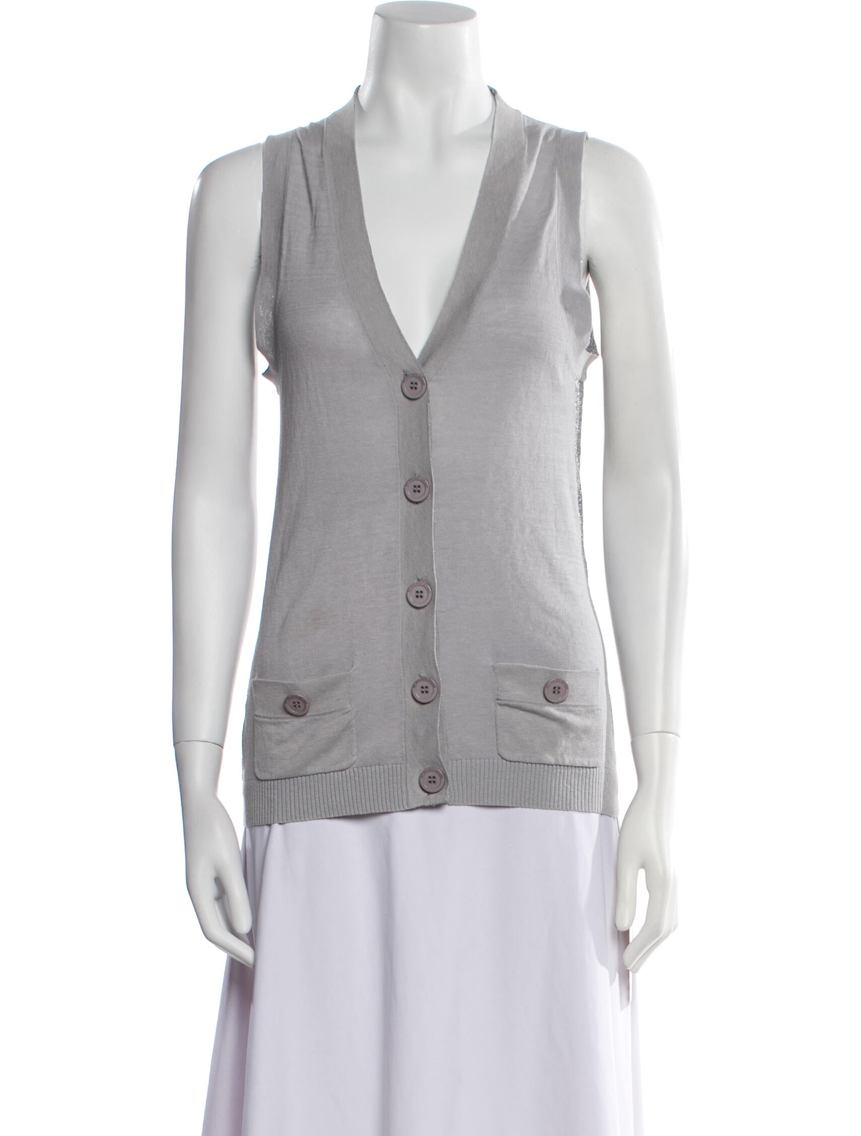 By Malene Birger V-Neck Sleeveless Top