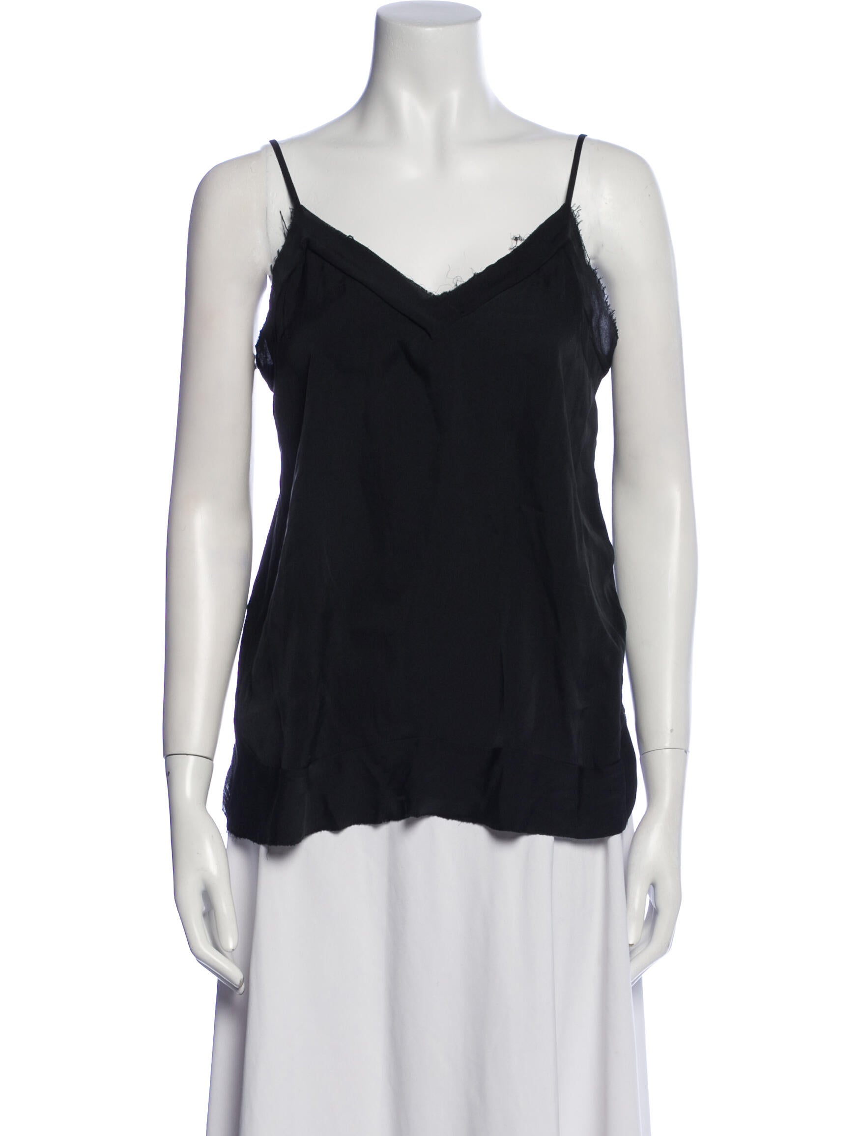 By Malene Birger Silk V-Neck Top