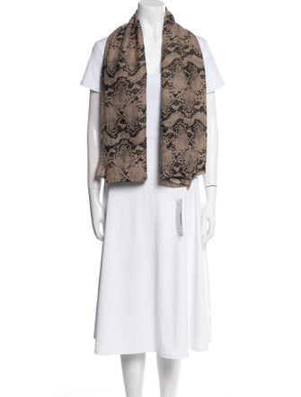 By Malene Birger Animal Print Scarf