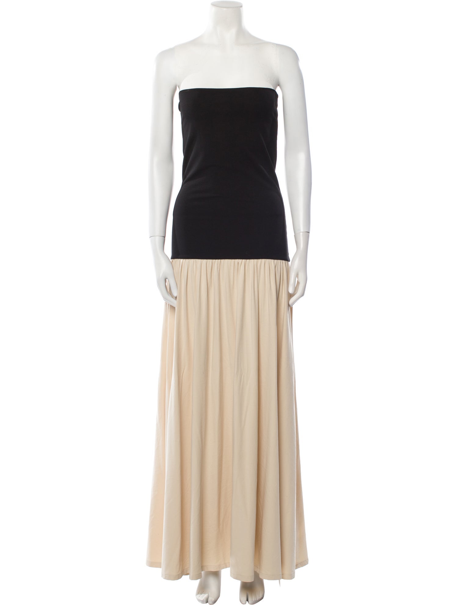 By Malene Birger Strapless Long Dress
