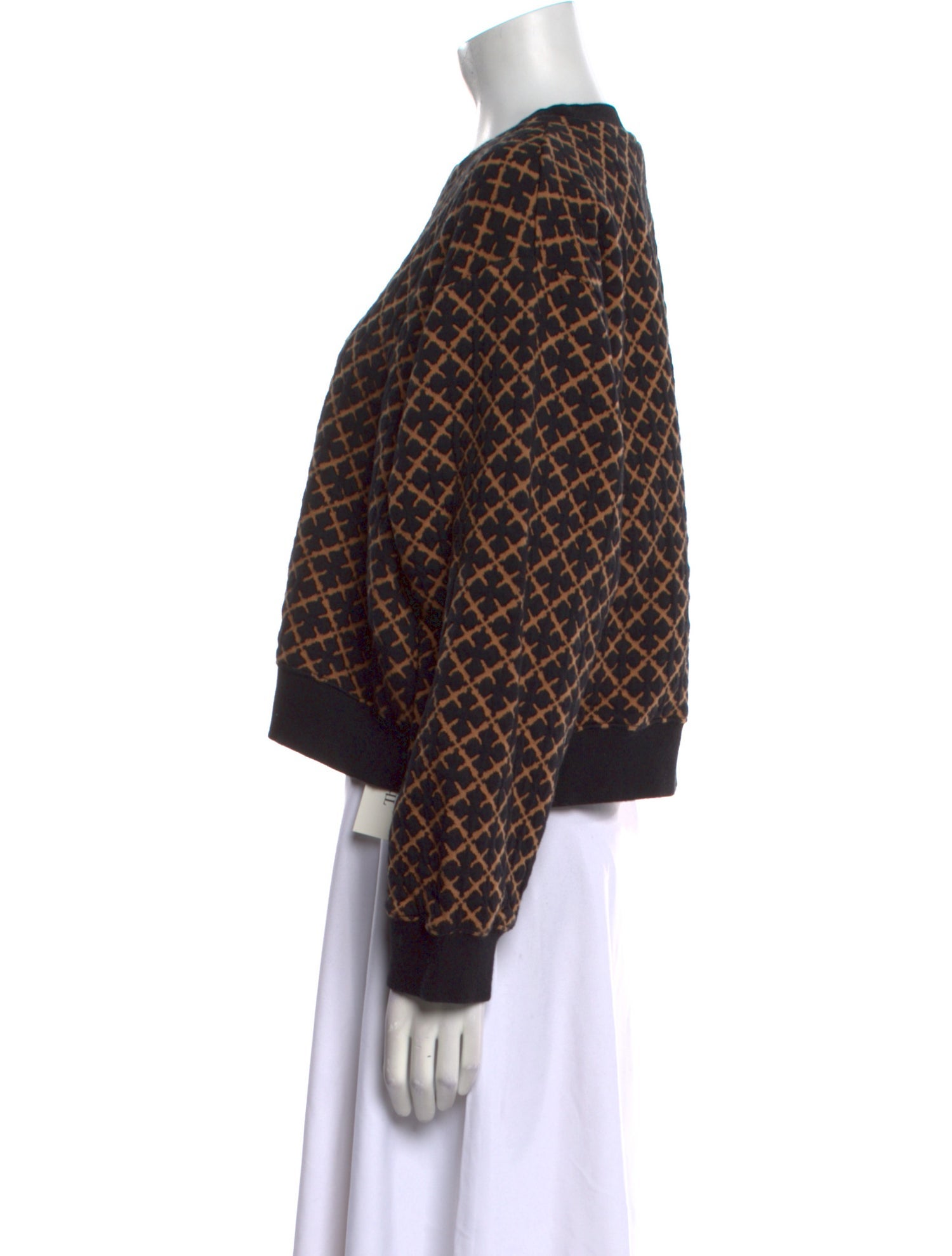 By Malene Birger Printed Crew Neck Sweater