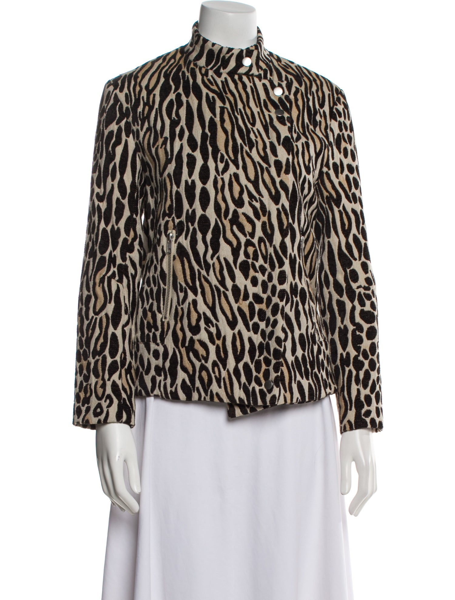 By Malene Birger Animal Print Jacket