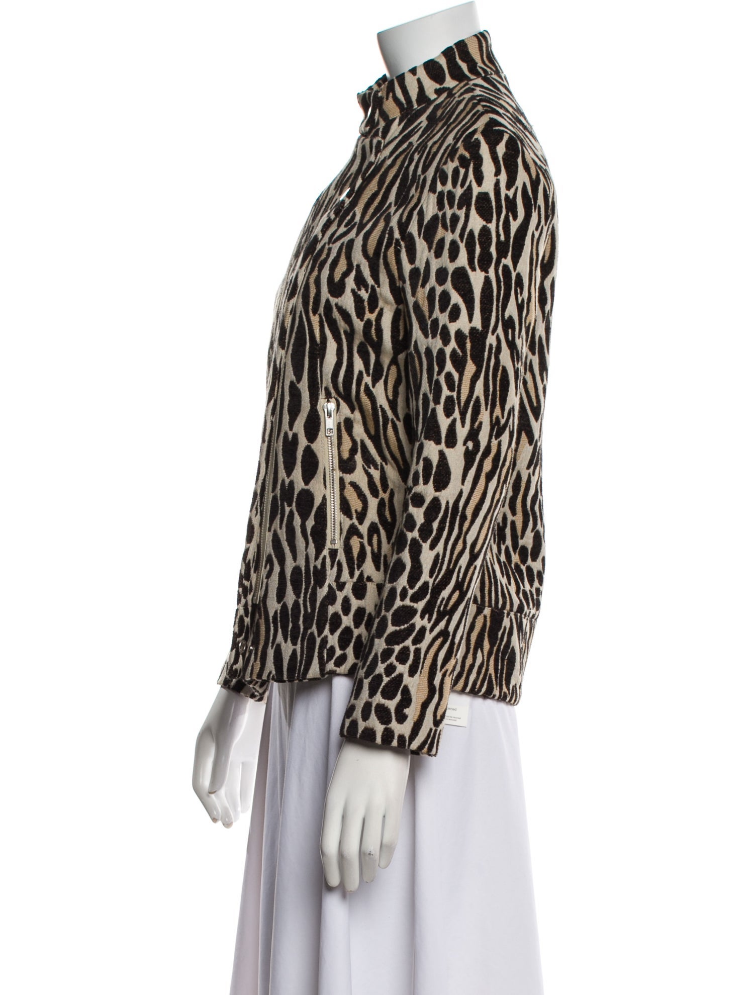 By Malene Birger Animal Print Jacket
