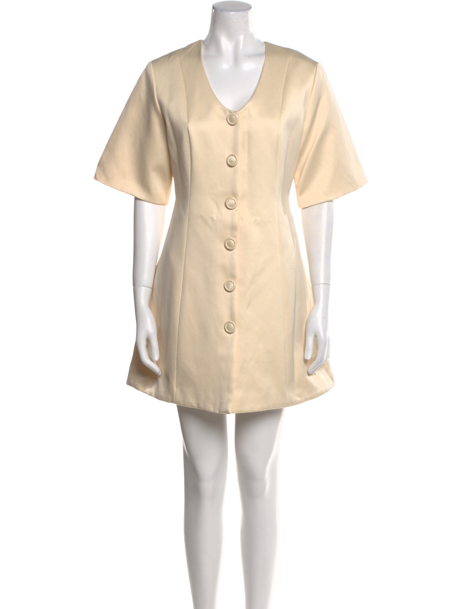 By Malene Birger V-Neck Mini Dress