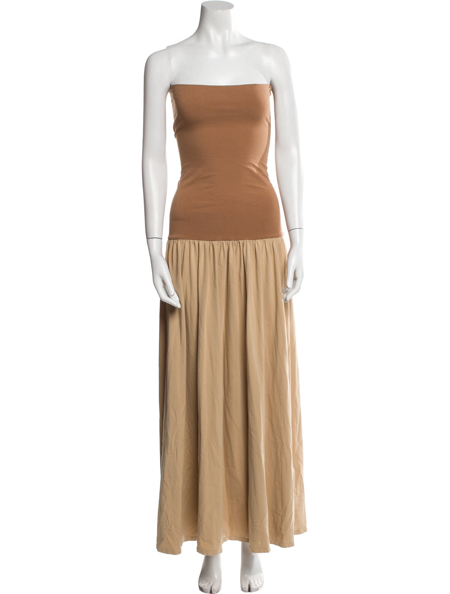 By Malene Birger Strapless Long Dress