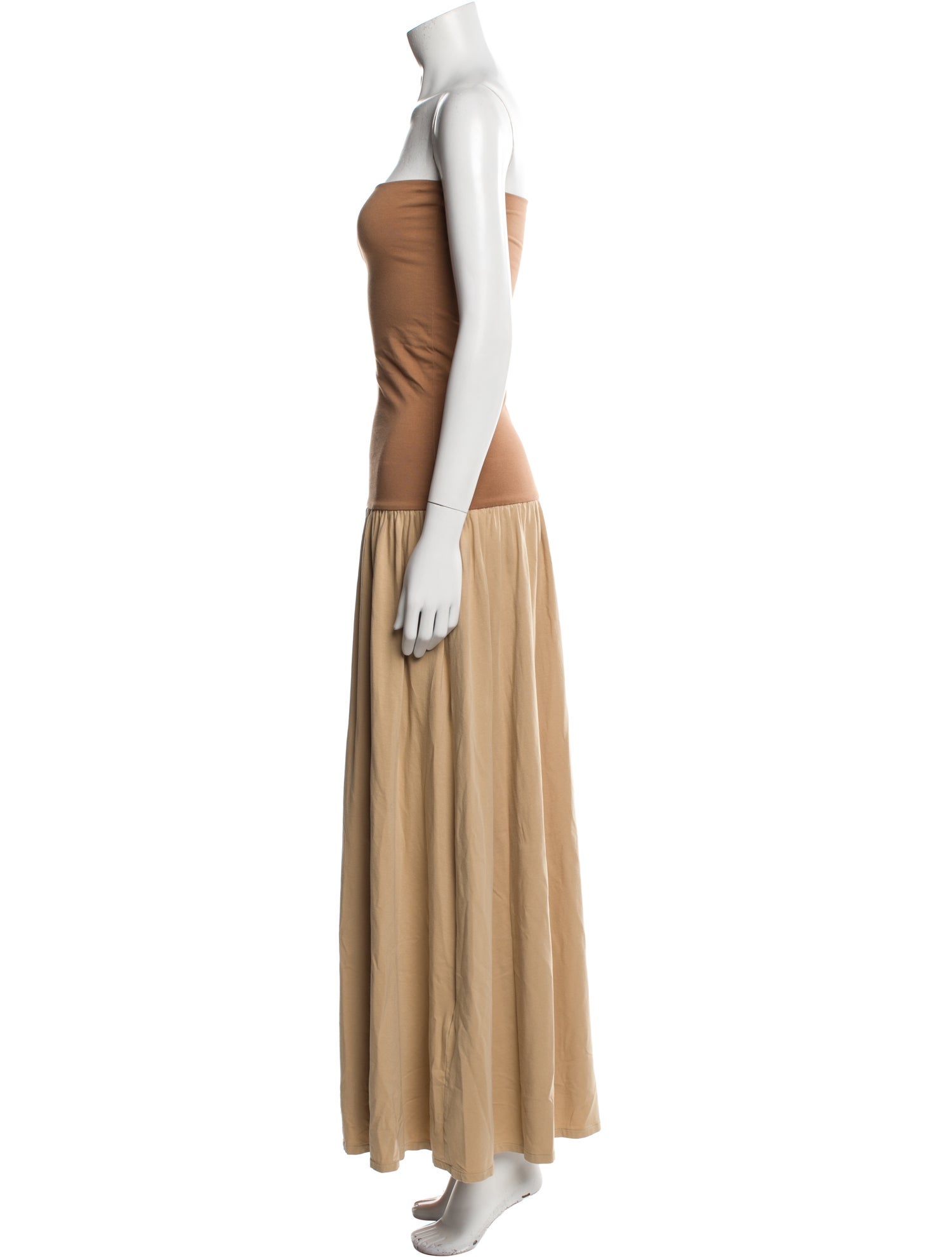 By Malene Birger Strapless Long Dress