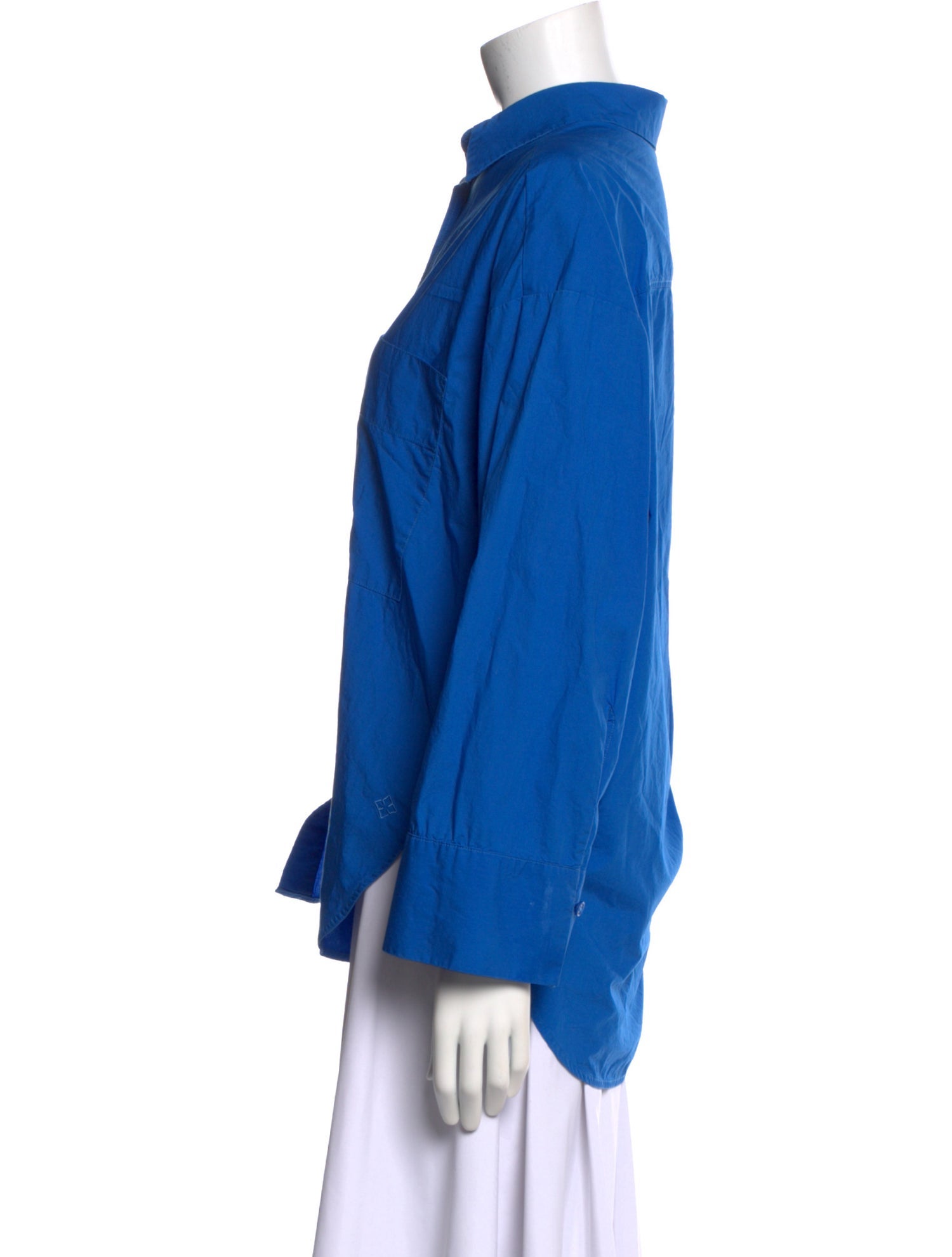 By Malene Birger Long Sleeve Button-Up Top