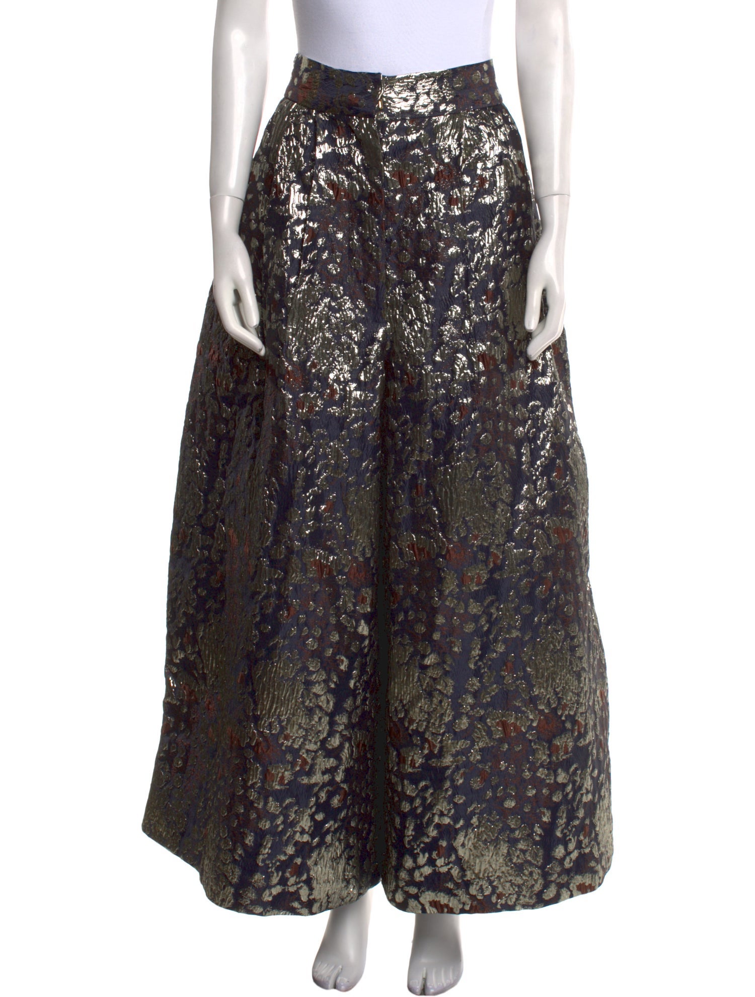 By Malene Birger Printed Wide Leg Pants
