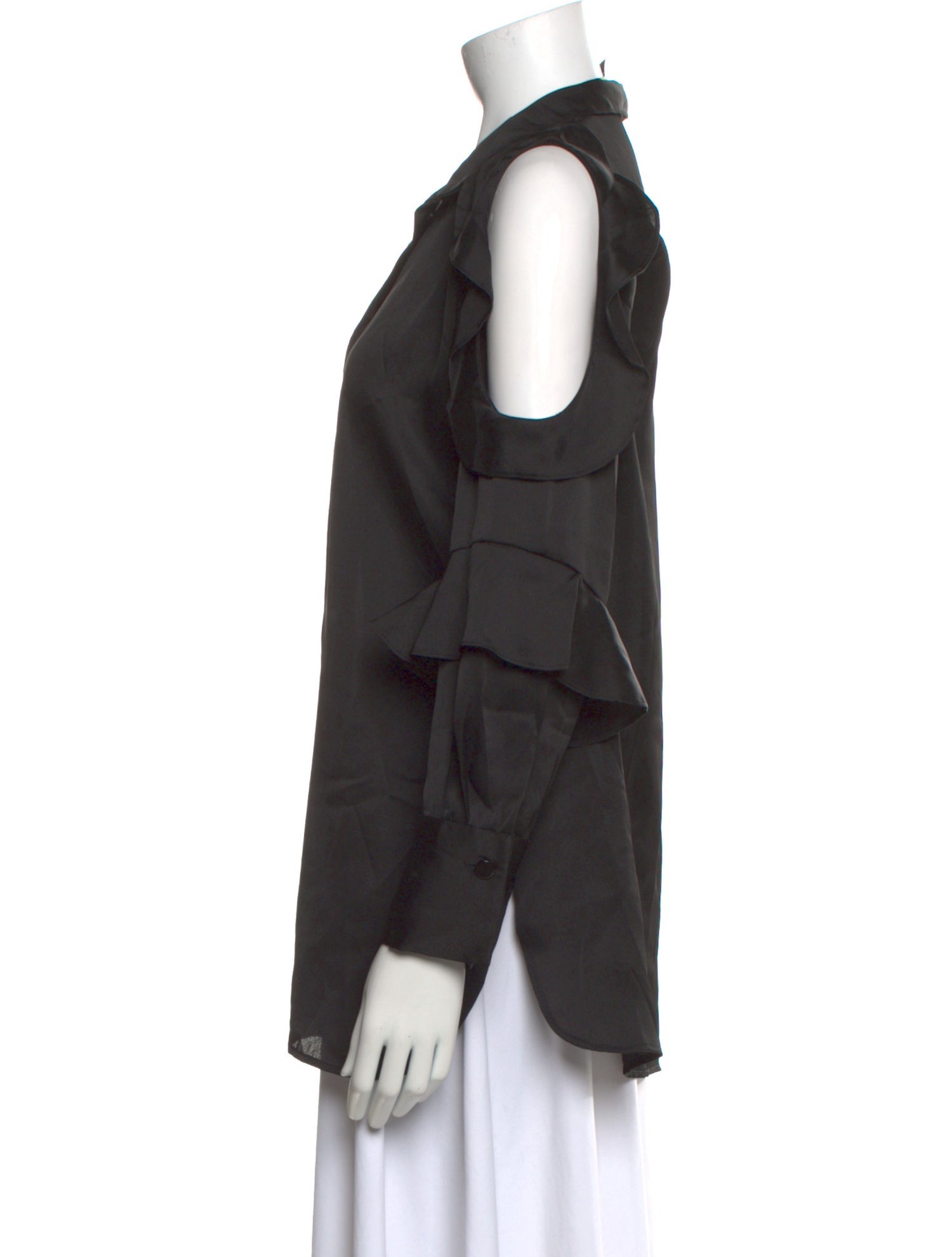 By Malene Birger V-Neck Long Sleeve Blouse