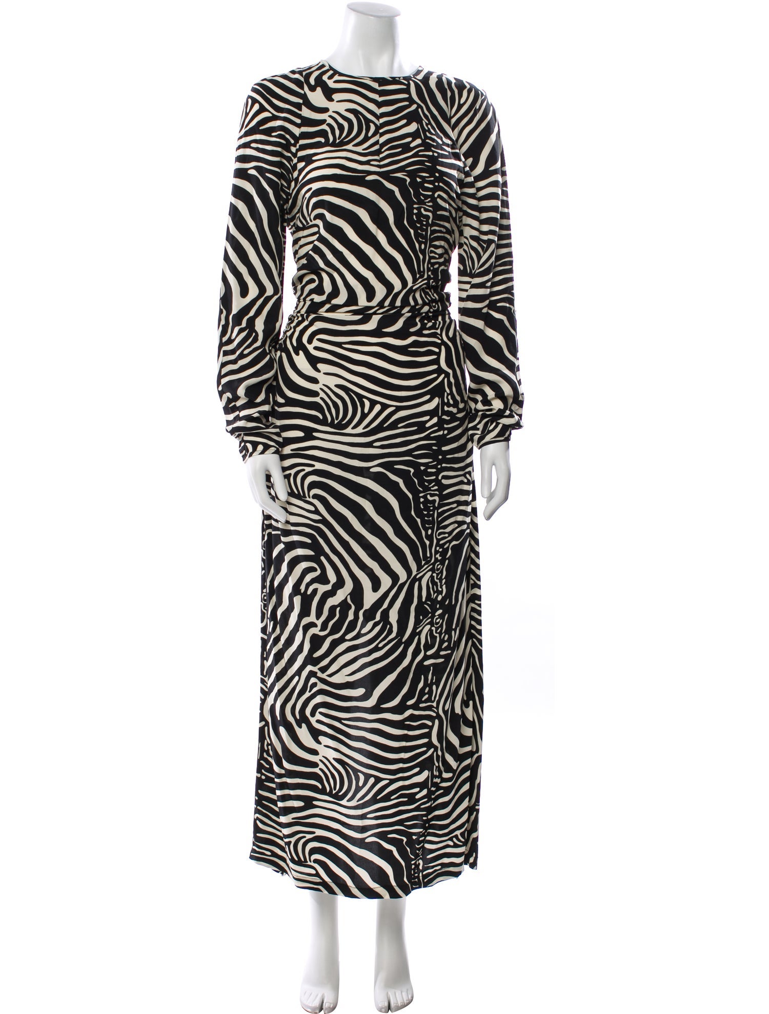 By Malene Birger Animal Print Long Dress