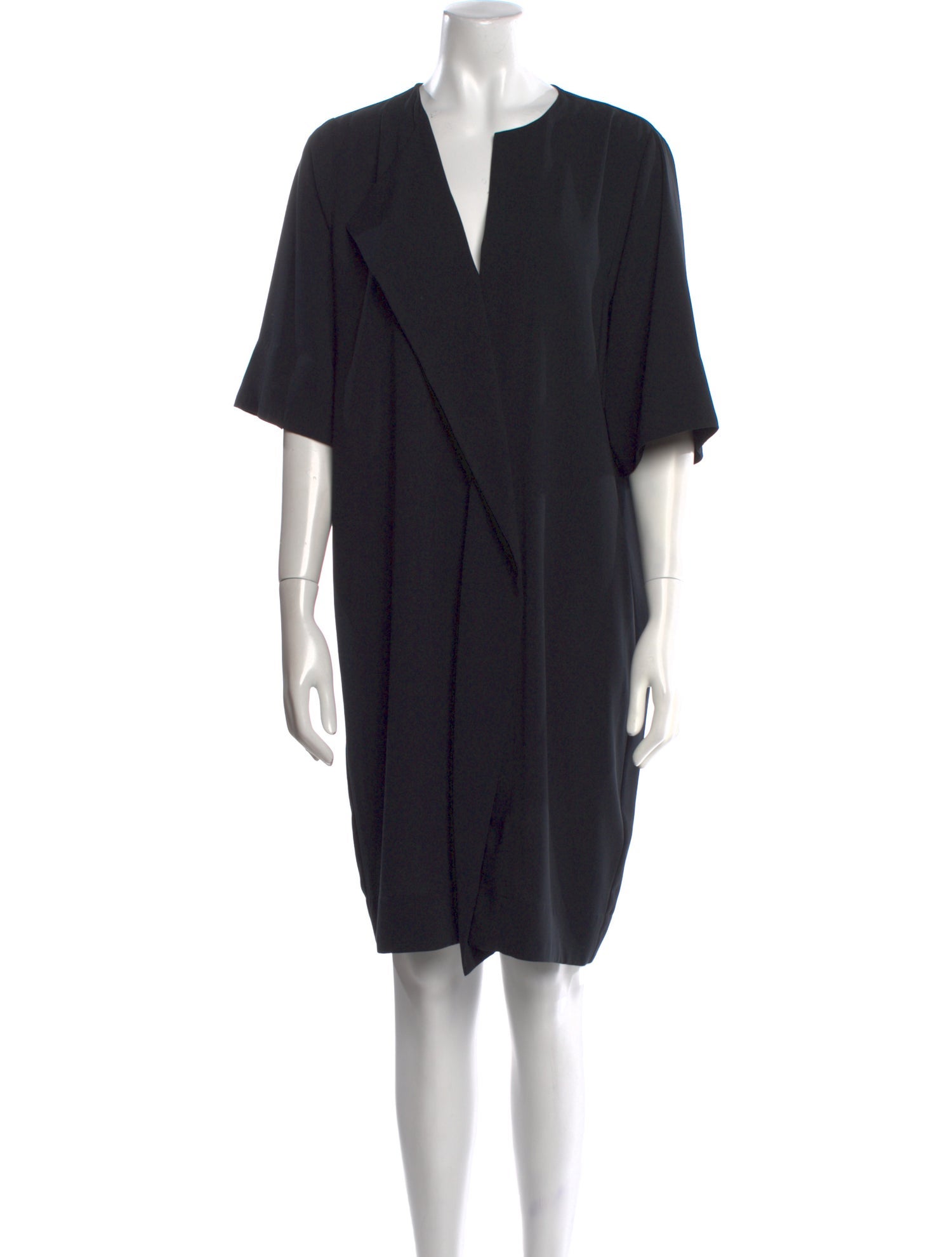 By Malene Birger V-Neck Knee-Length Dress