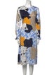 By Malene Birger Floral Print Midi Length Dress