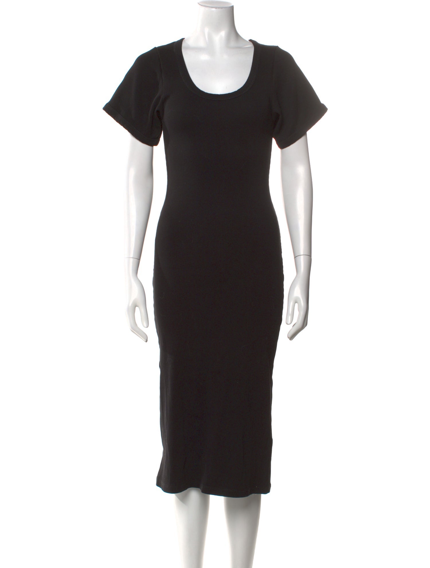 By Malene Birger Scoop Neck Midi Length Dress