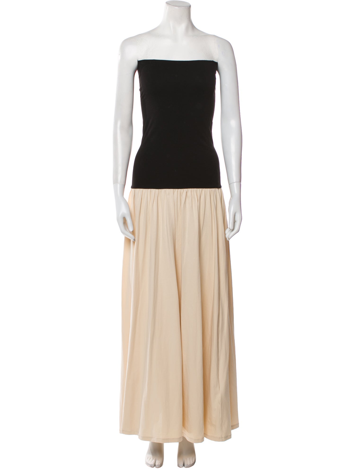 By Malene Birger Strapless Long Dress