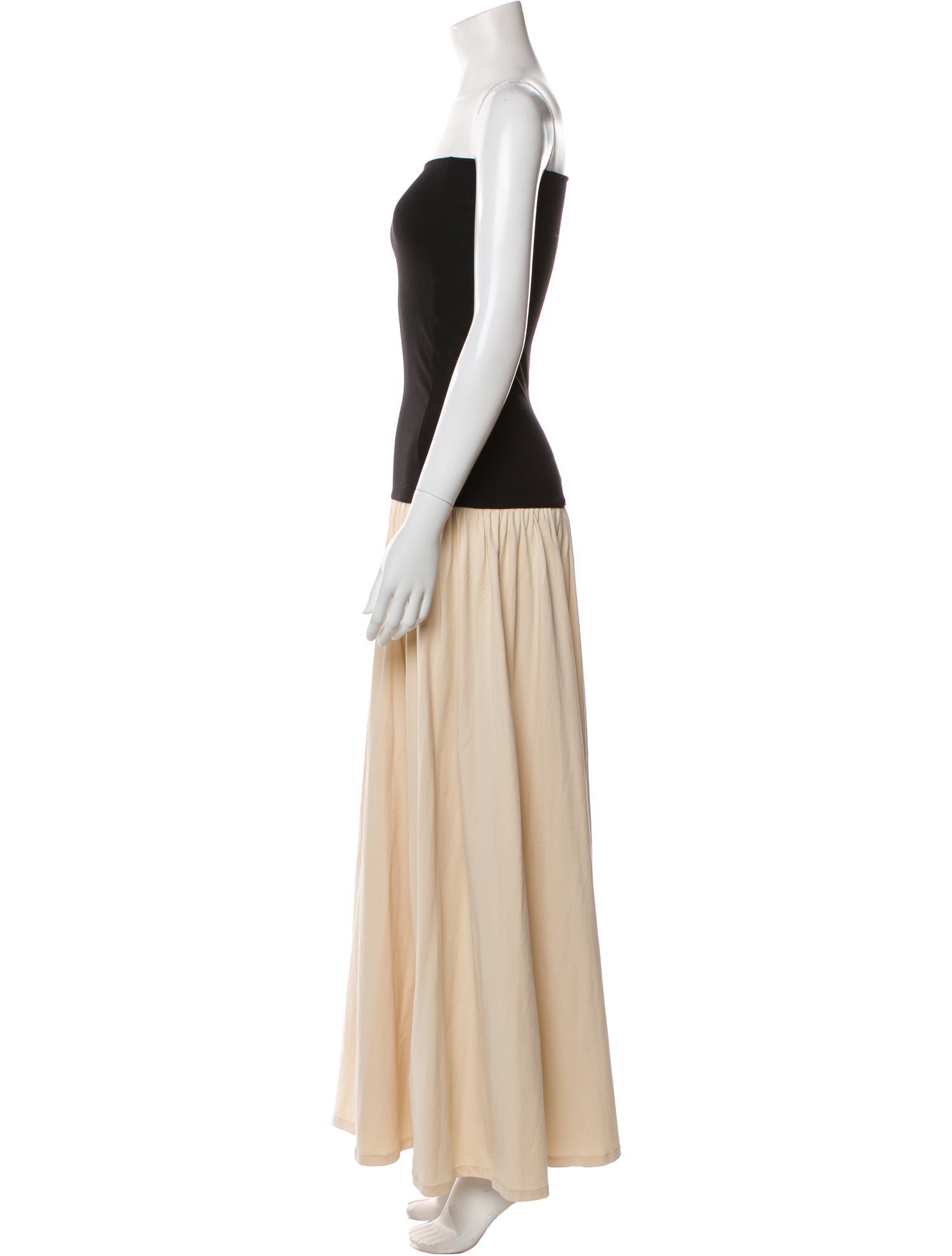 By Malene Birger Strapless Long Dress