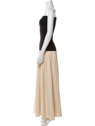 By Malene Birger Strapless Long Dress