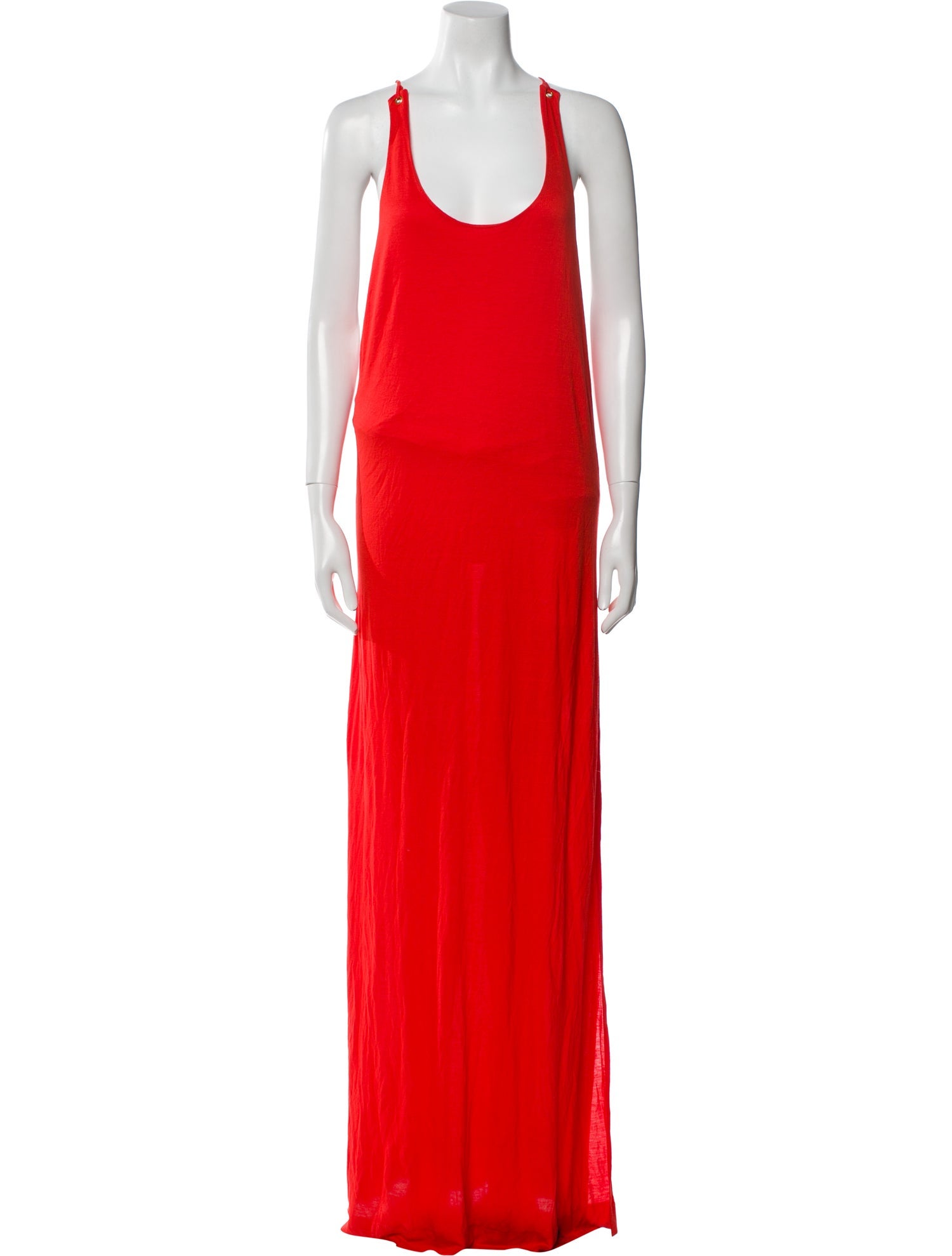 By Malene Birger Scoop Neck Long Dress