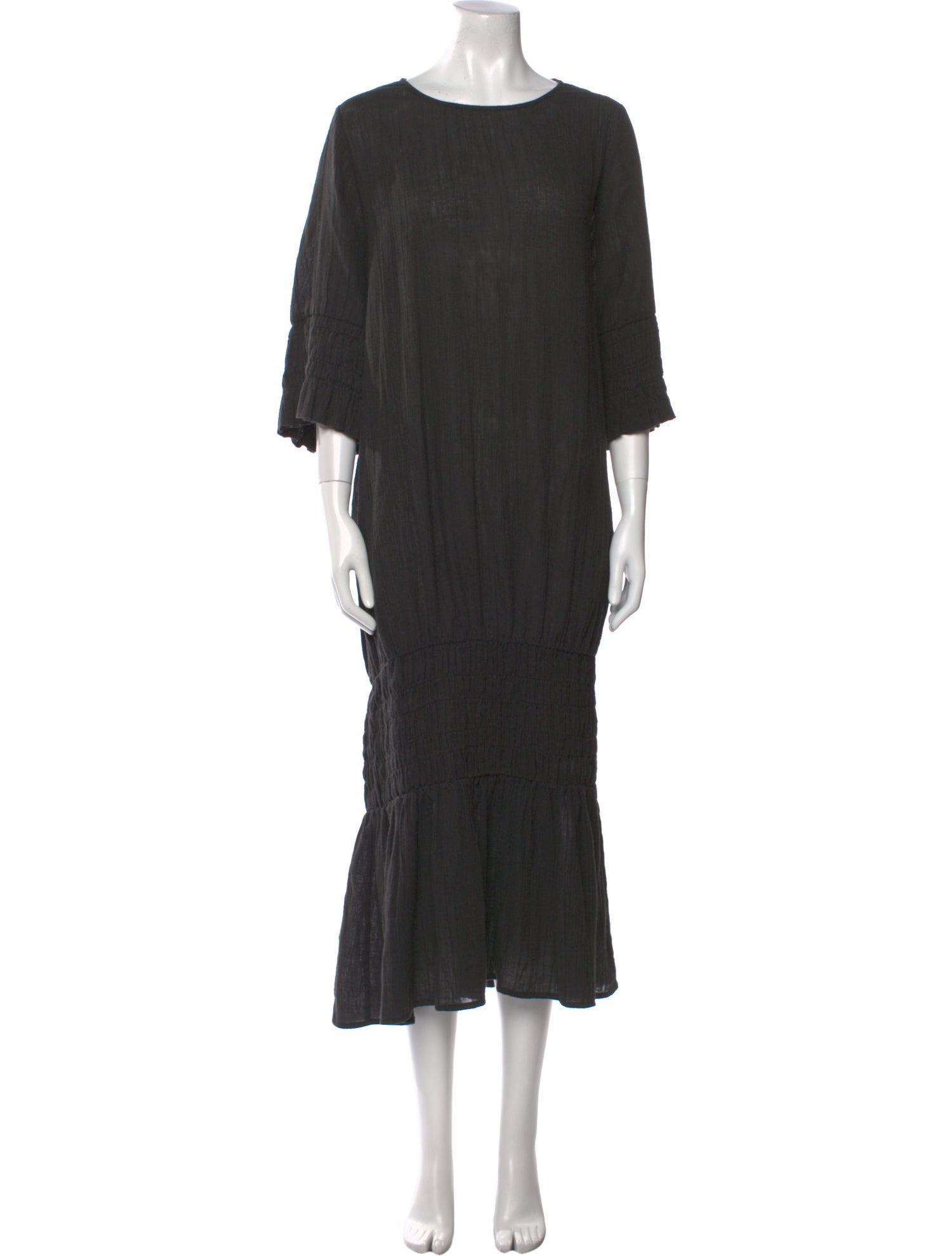 By Malene Birger Scoop Neck Long Dress