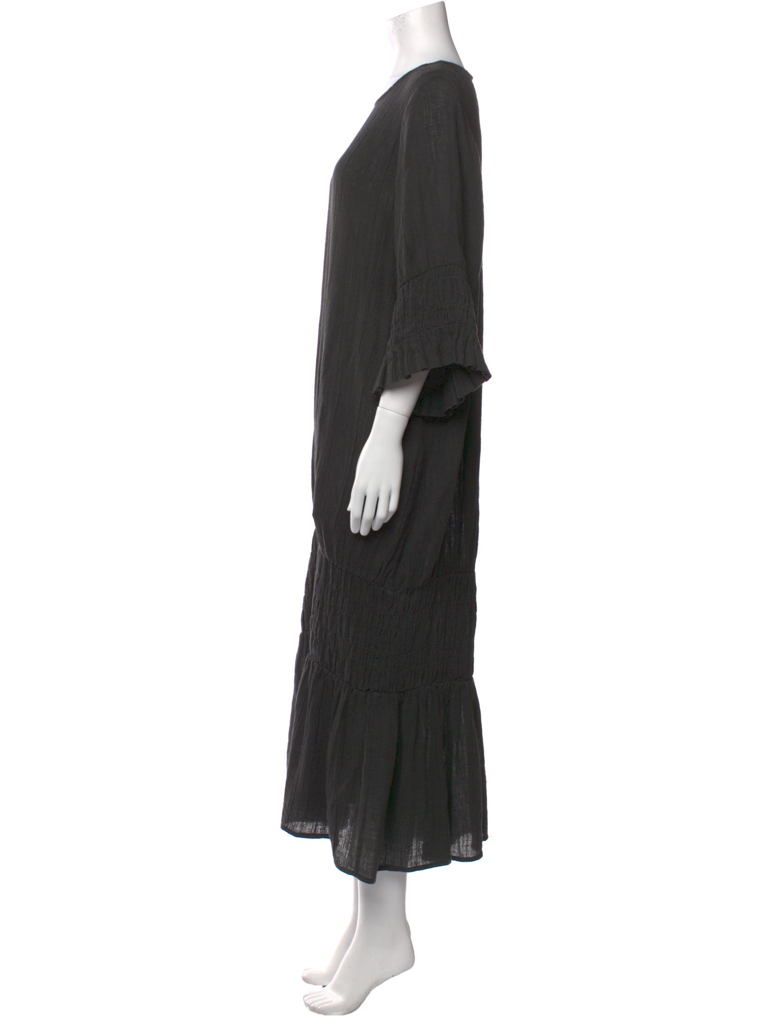 By Malene Birger Scoop Neck Long Dress