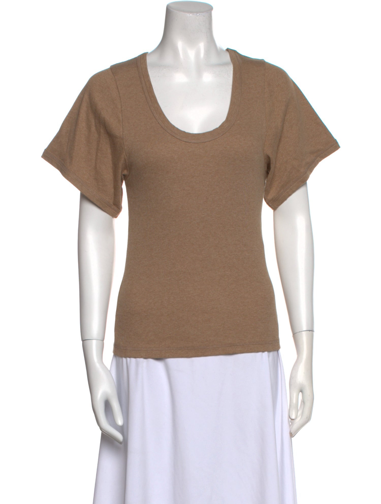 By Malene Birger Scoop Neck Short Sleeve T-Shirt