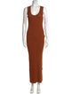 By Malene Birger Scoop Neck Long Dress