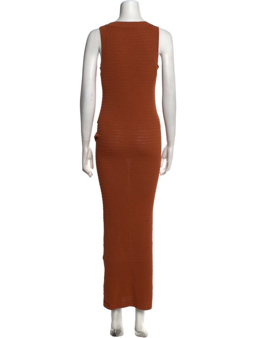 By Malene Birger Scoop Neck Long Dress